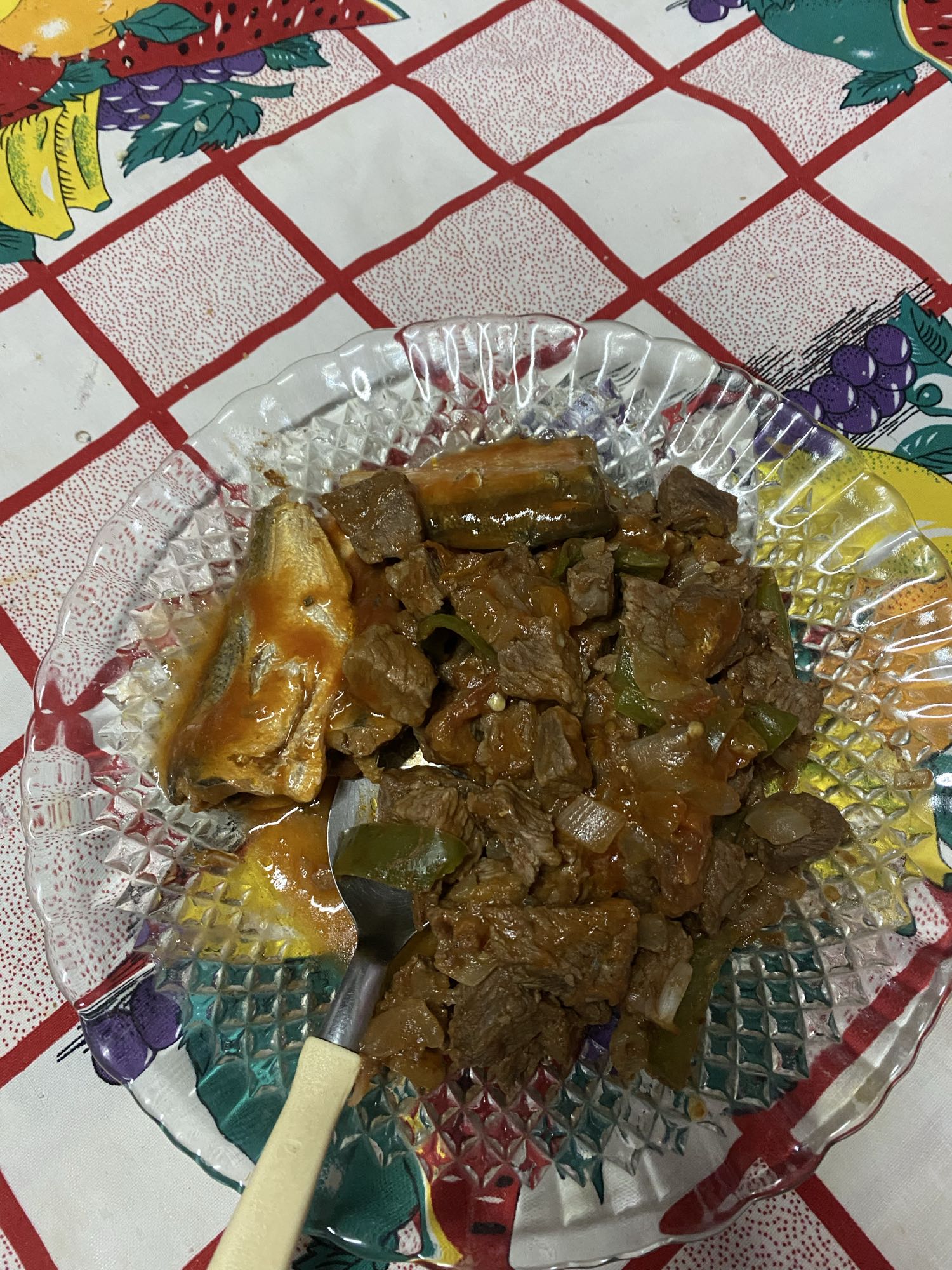 Carne guisada con verduras