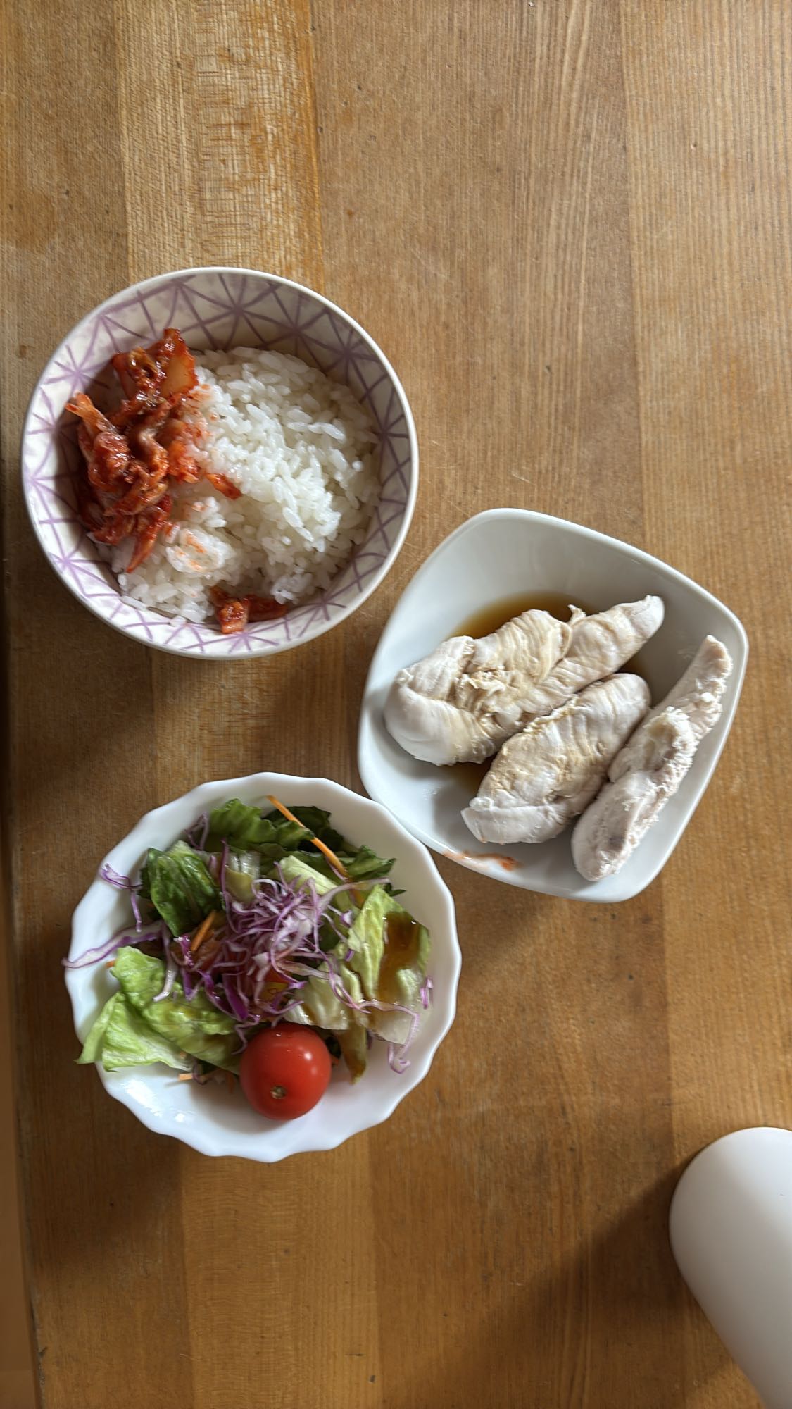 Chicken Rice Salad Bowl