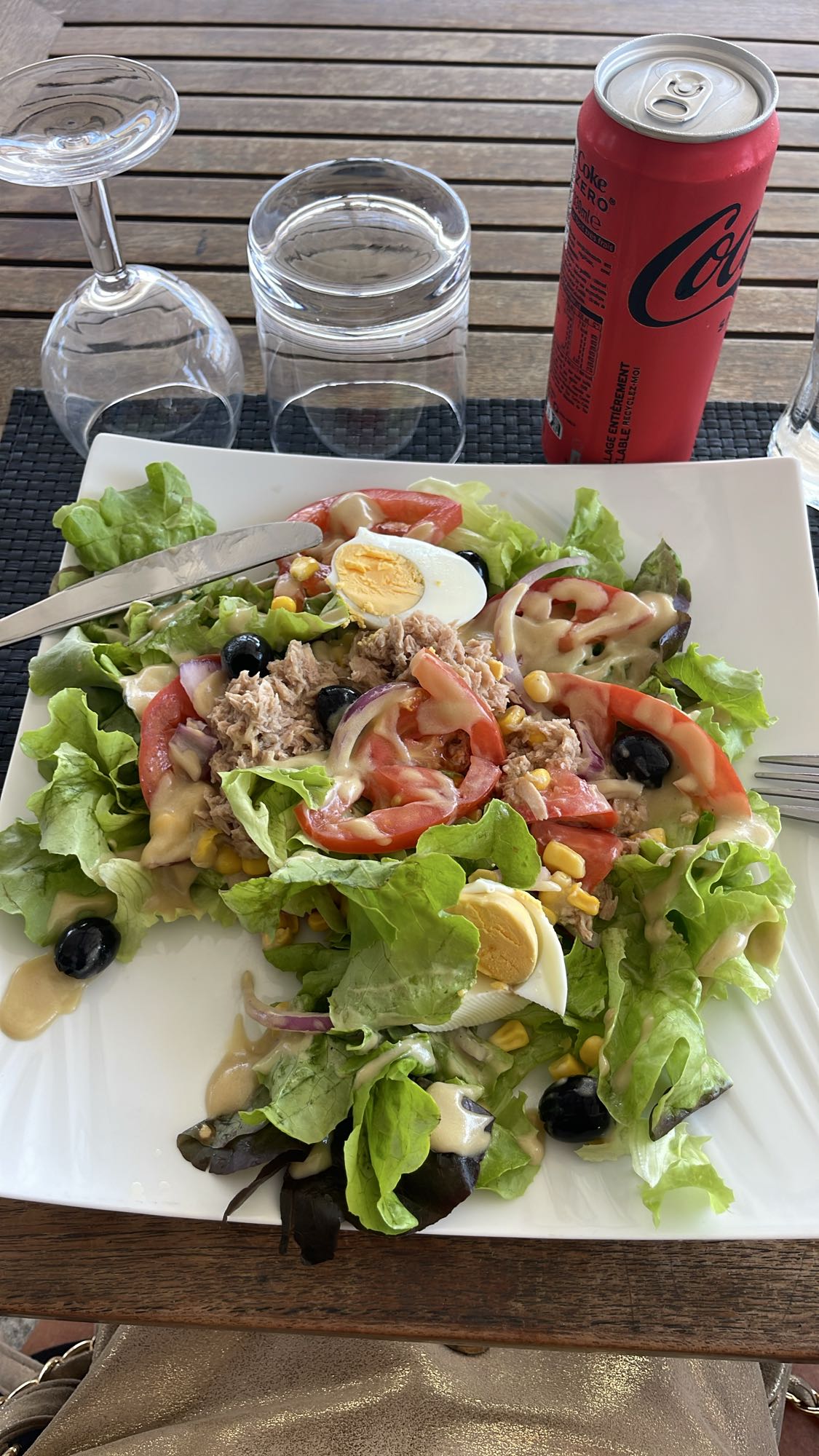 Salade composée au thon