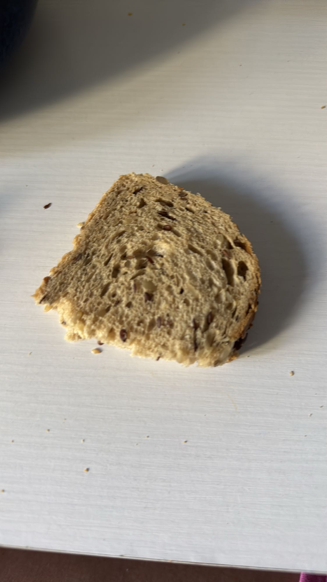 Felie de pâine cu semințe