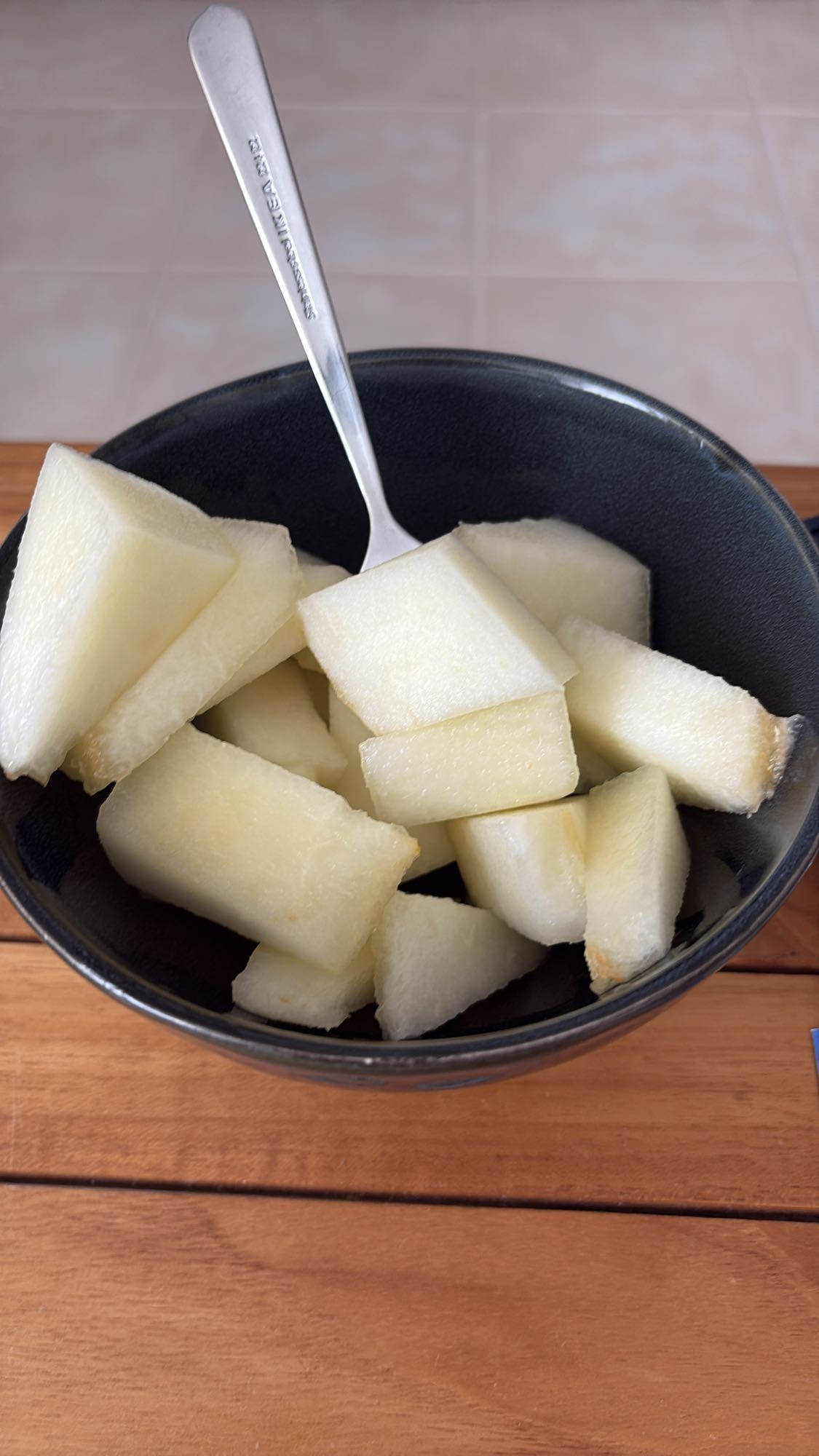 Honeydew melon bowl