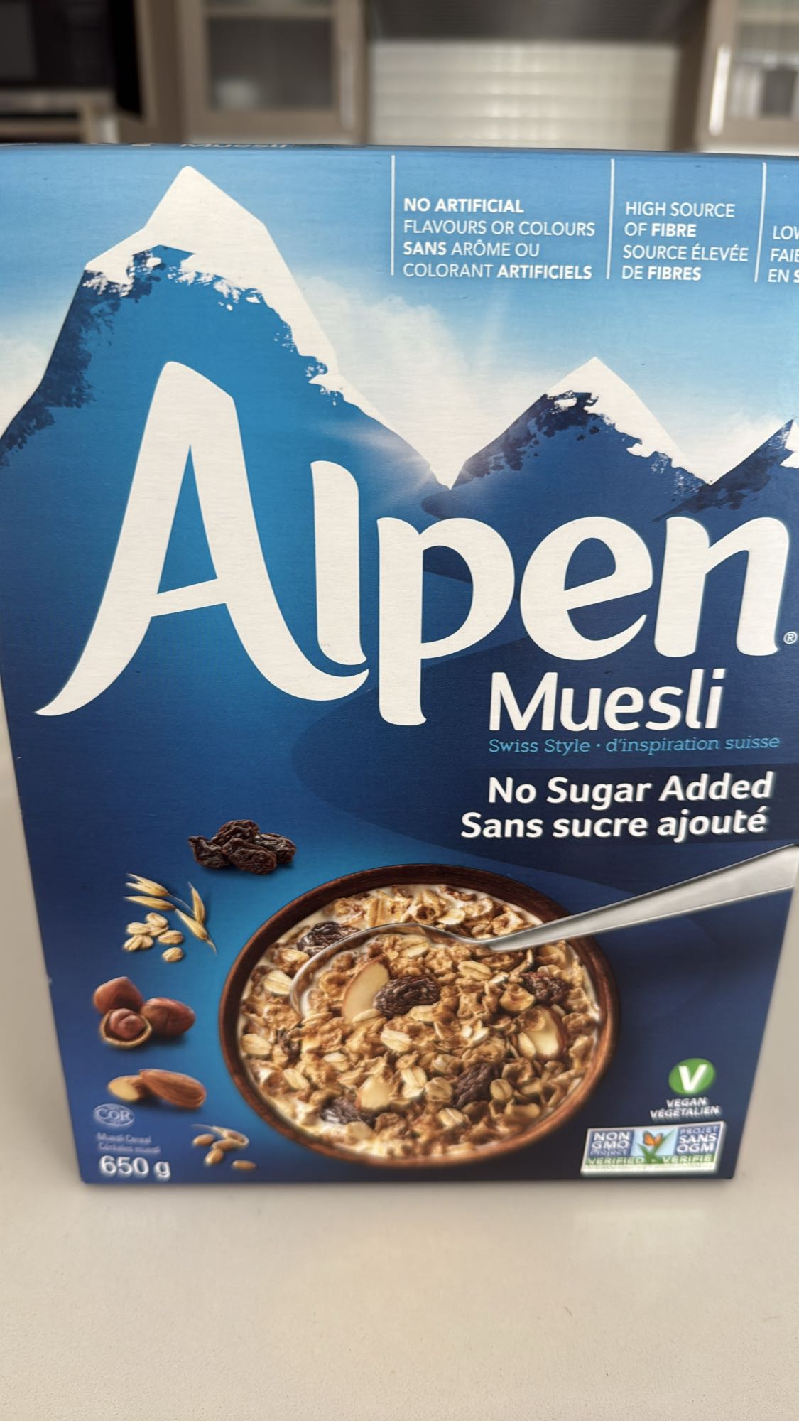 Muesli sans sucre