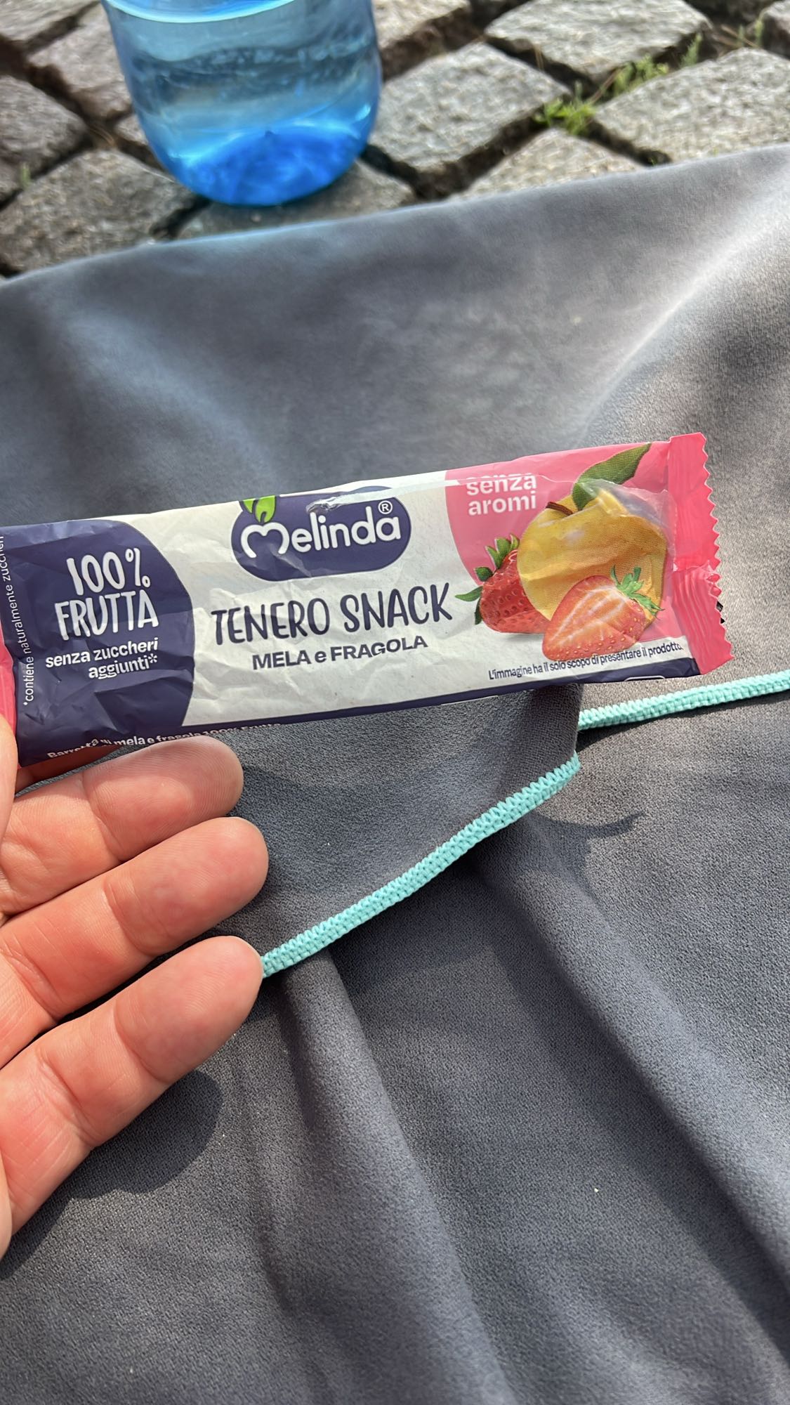 Przekąska jabłko truskawka