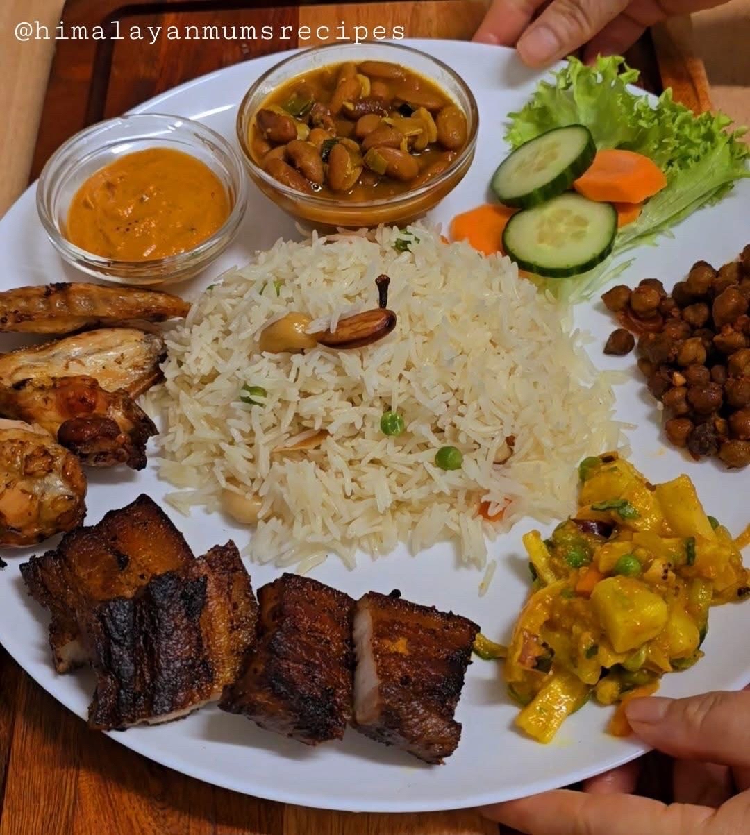 Mixed Indian Platter