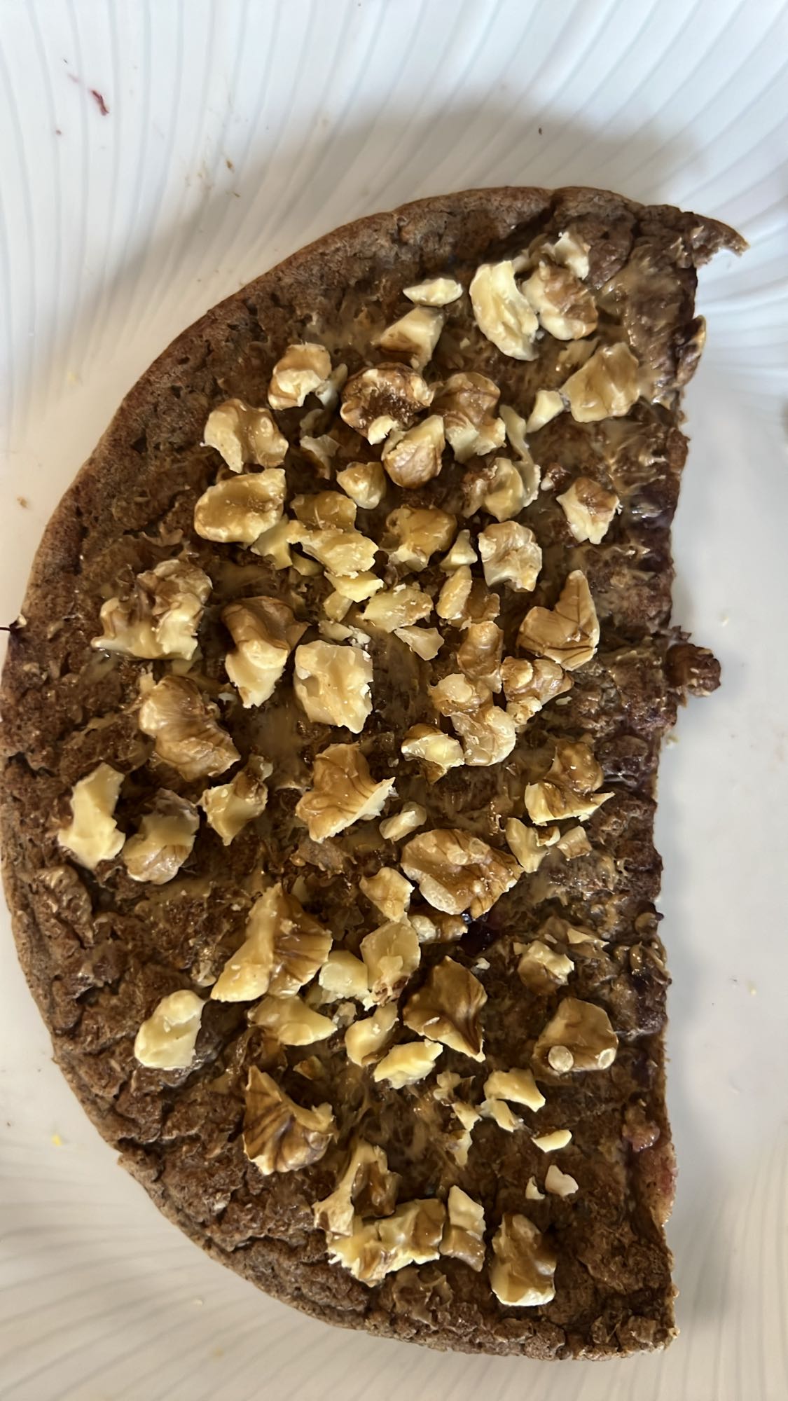Walnut protein pancake