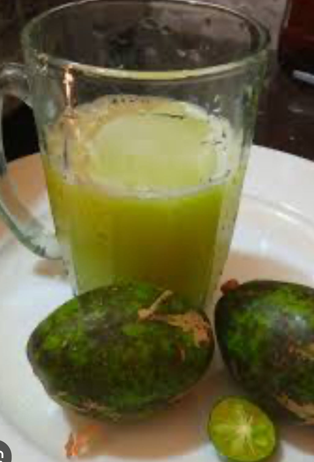 Fresh wood apple juice