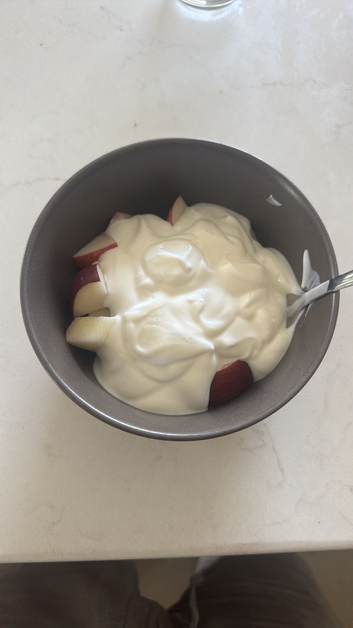 Yogurt with Nectarine