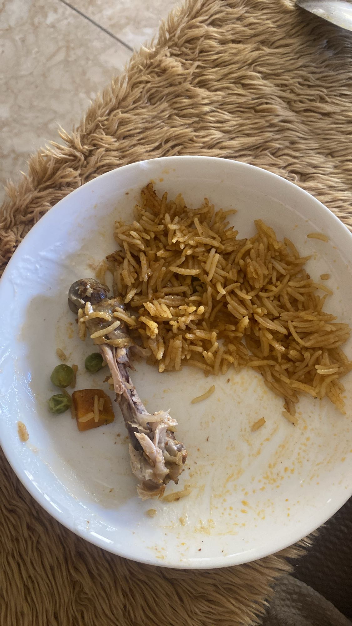 Chicken rice with veggies