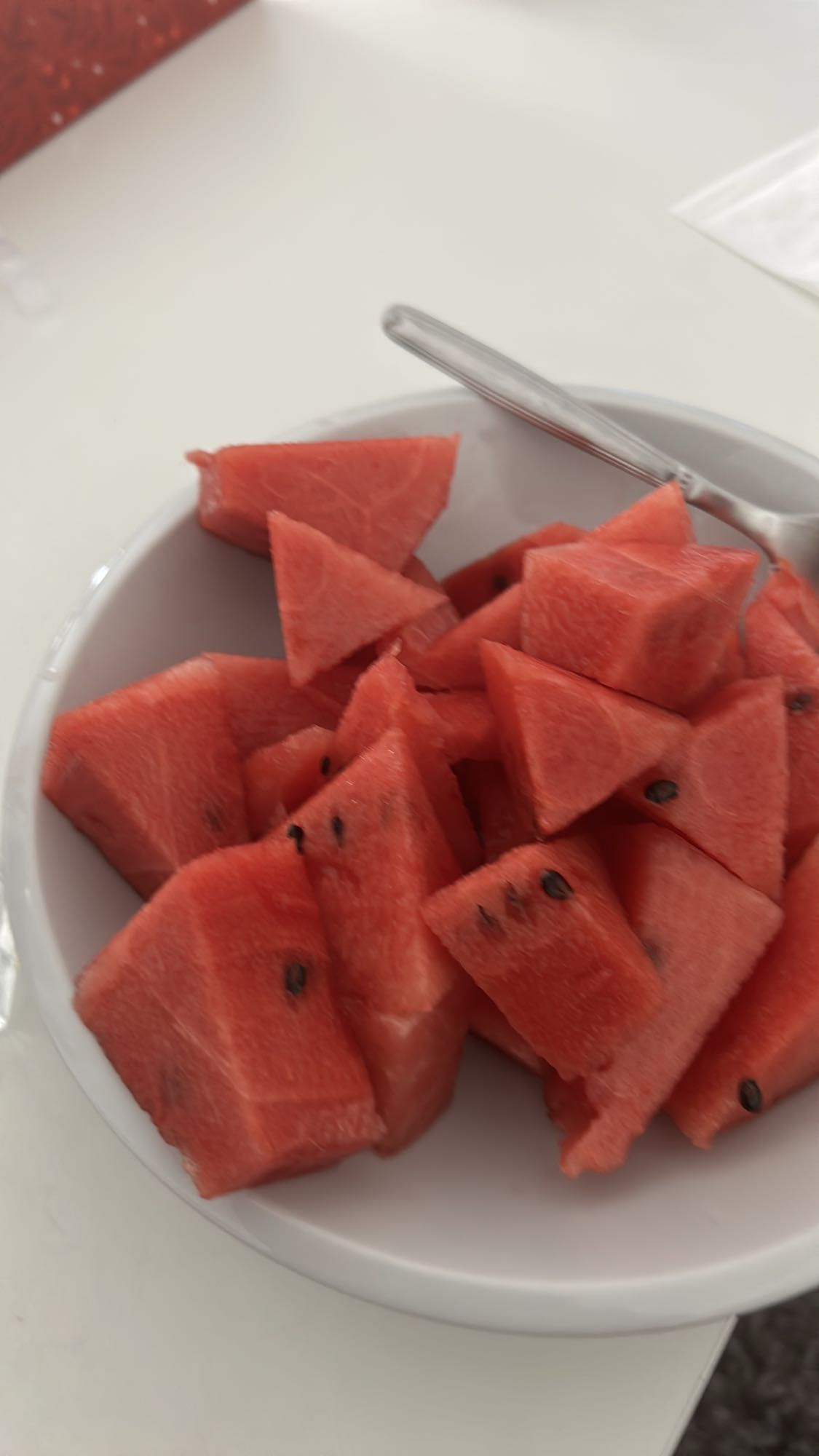 Wassermelonenwürfel