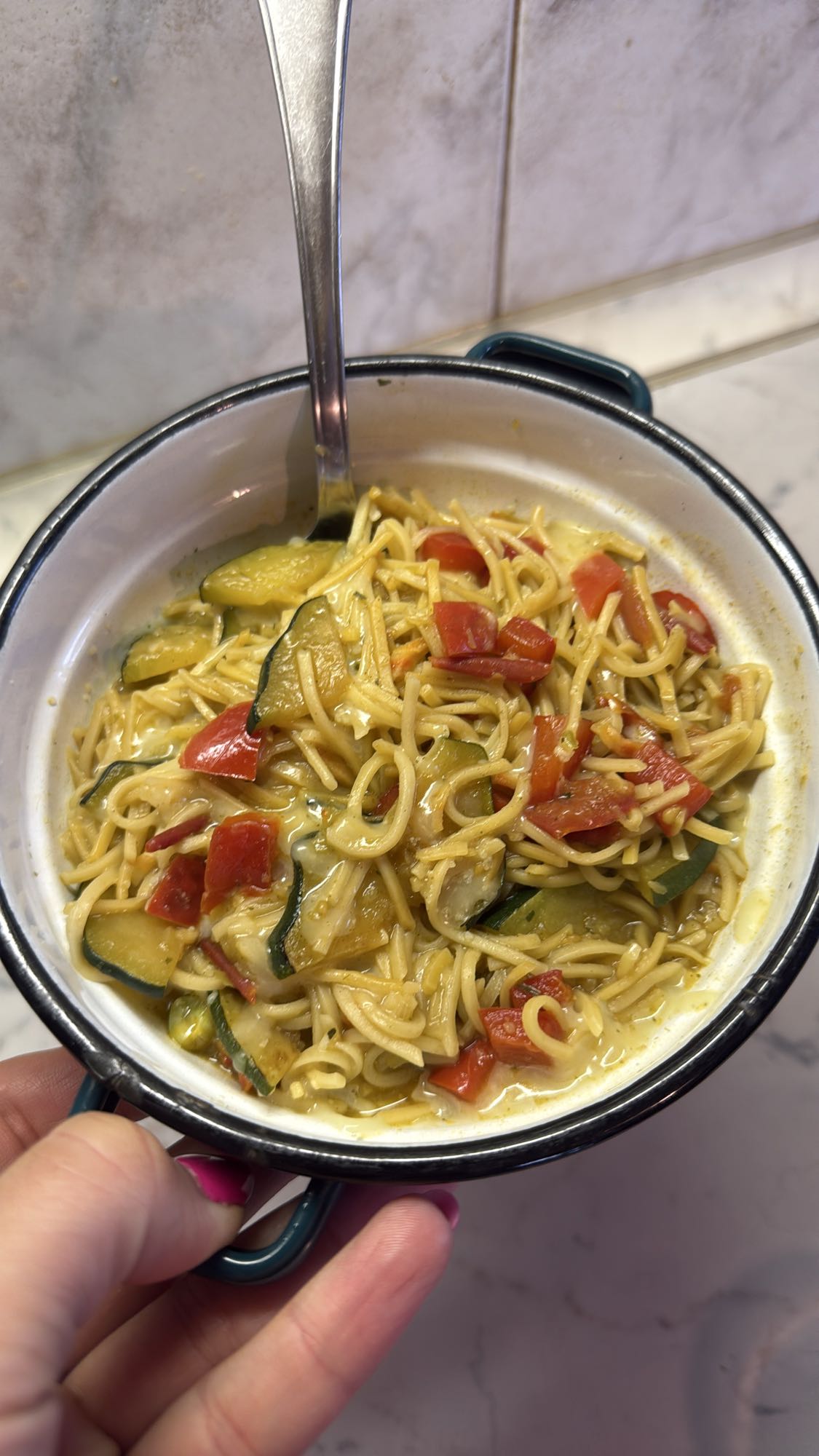 Vegetable noodle soup