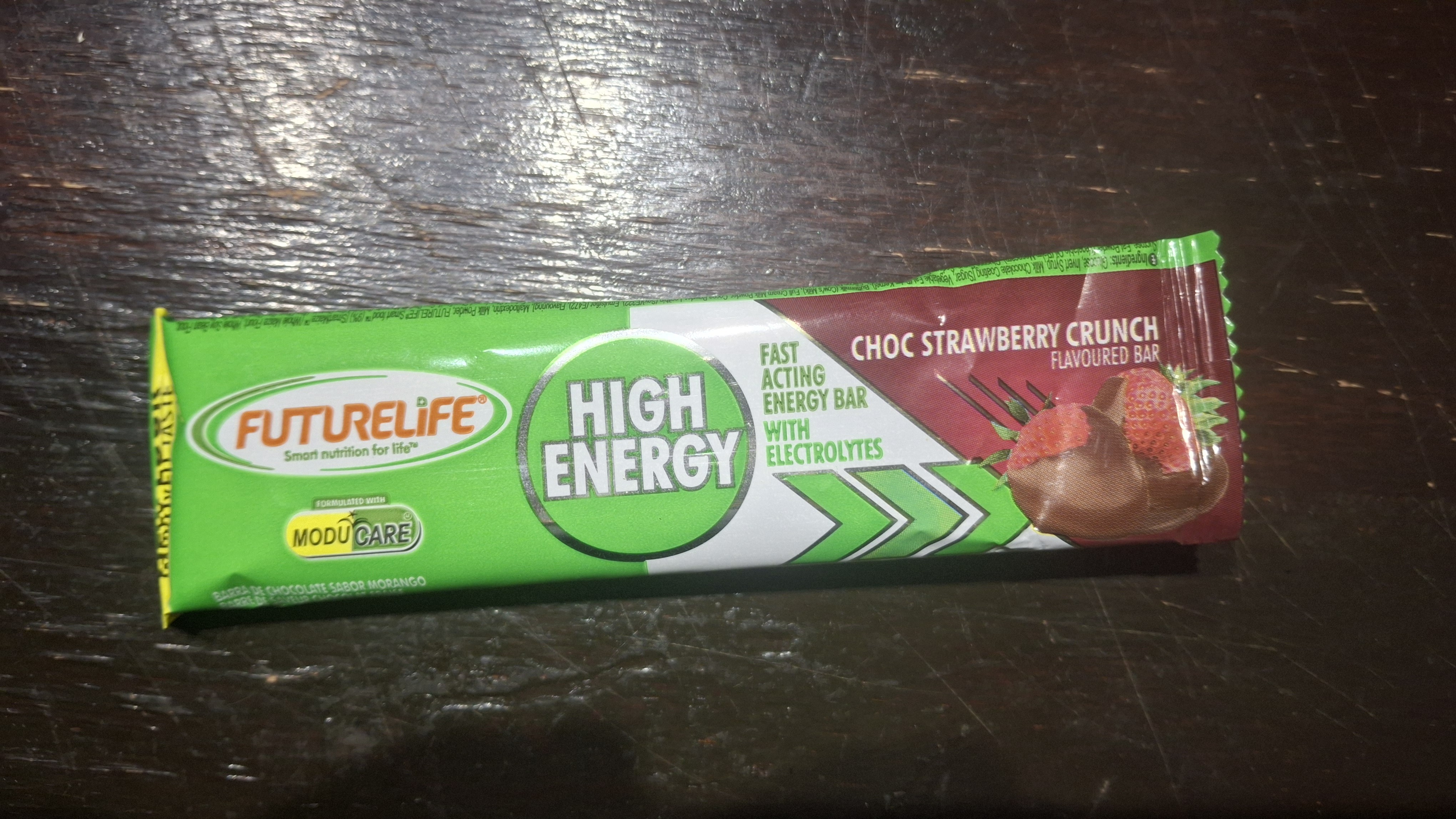 Choc Strawberry Crunch Bar