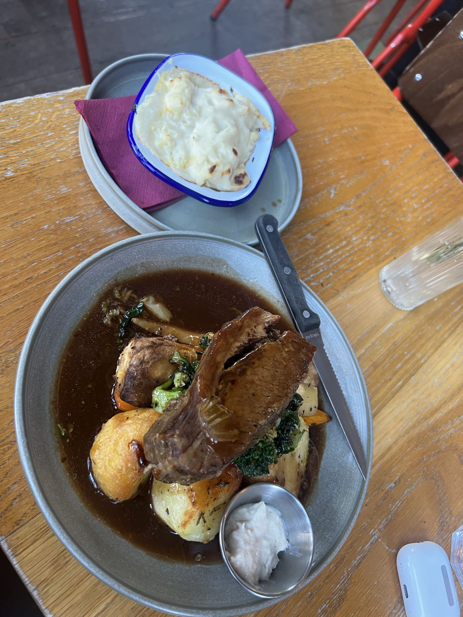 Roast Beef Dinner & Gratin