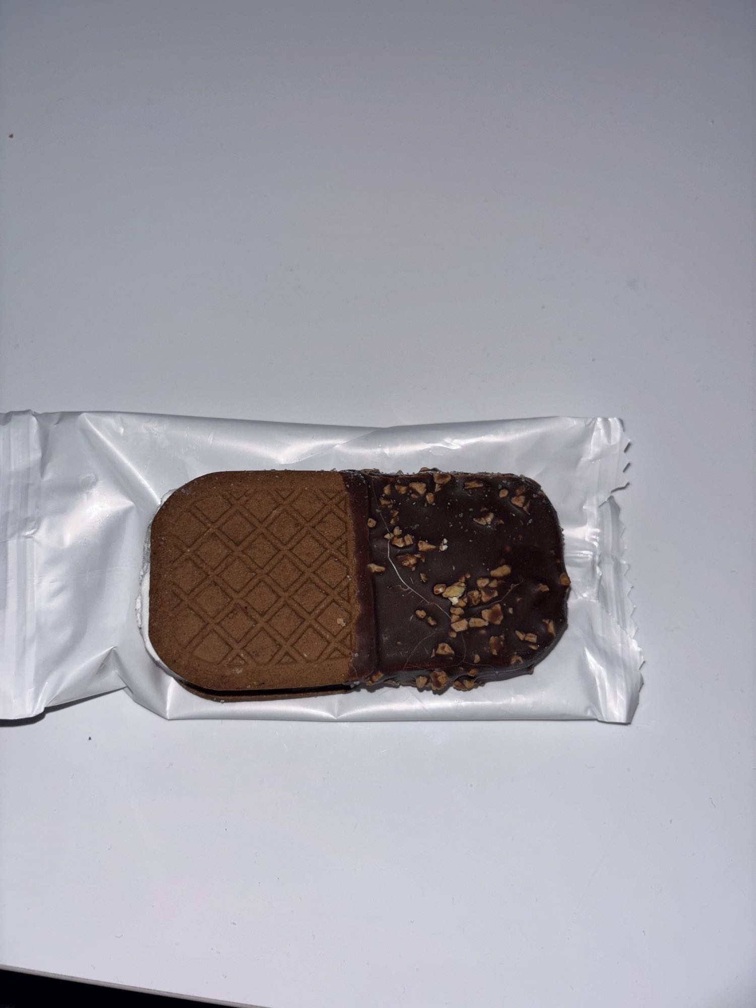 choco nut ice cream sandwich