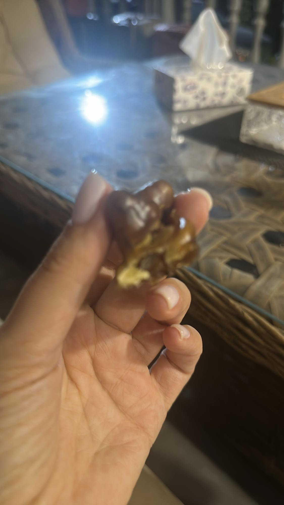 Date stuffed with walnut