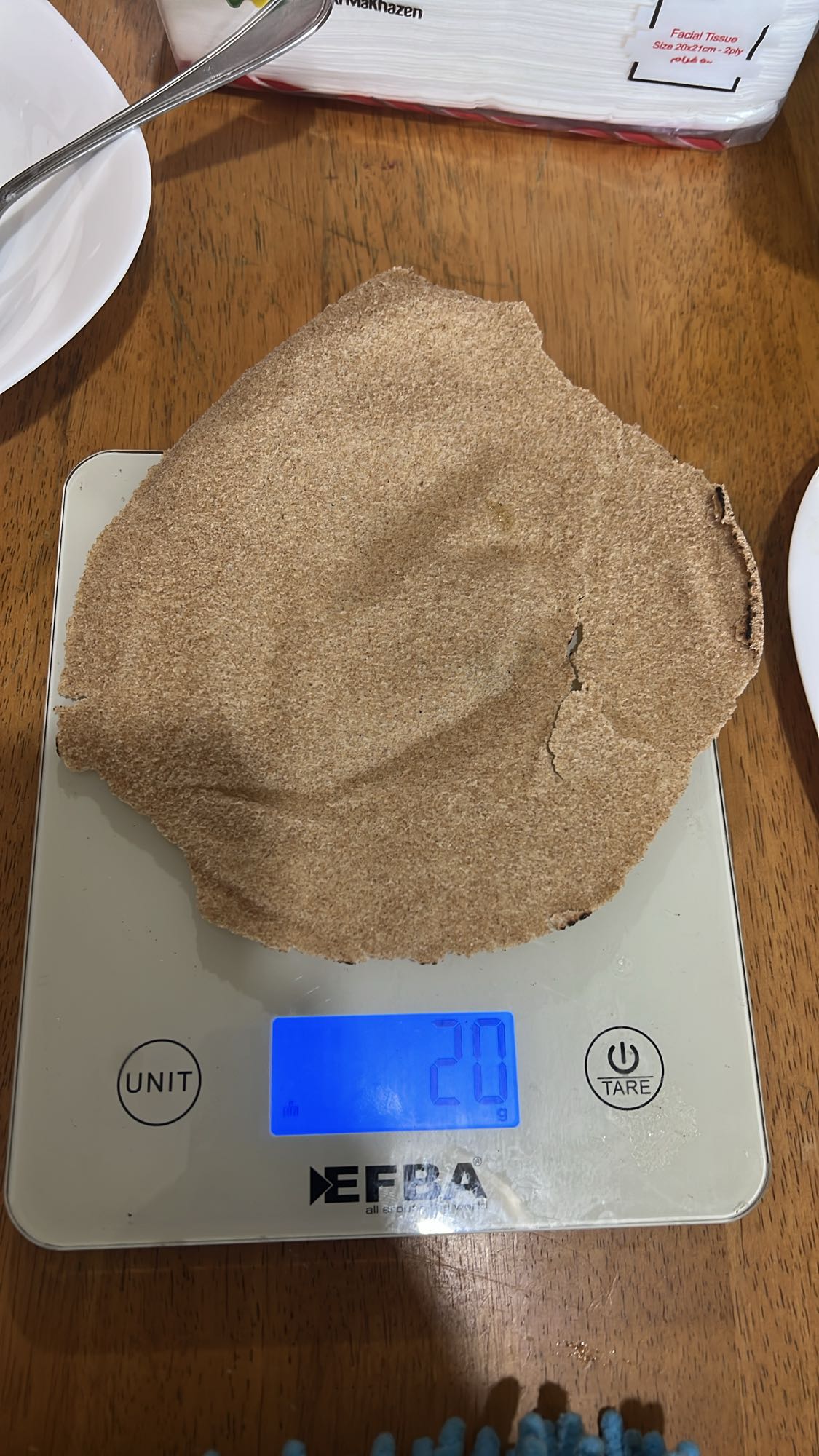 Teff injera bread