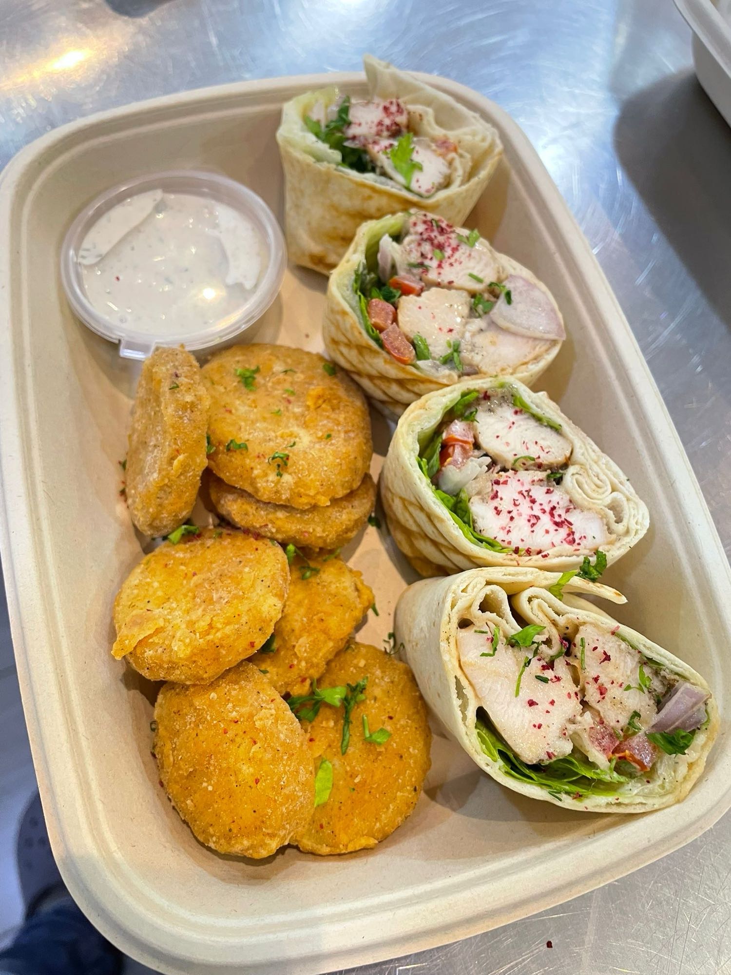 Chicken Wraps & Nuggets