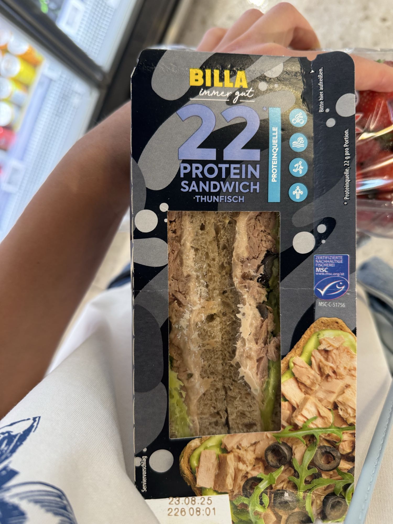 Tuna Protein Sandwich