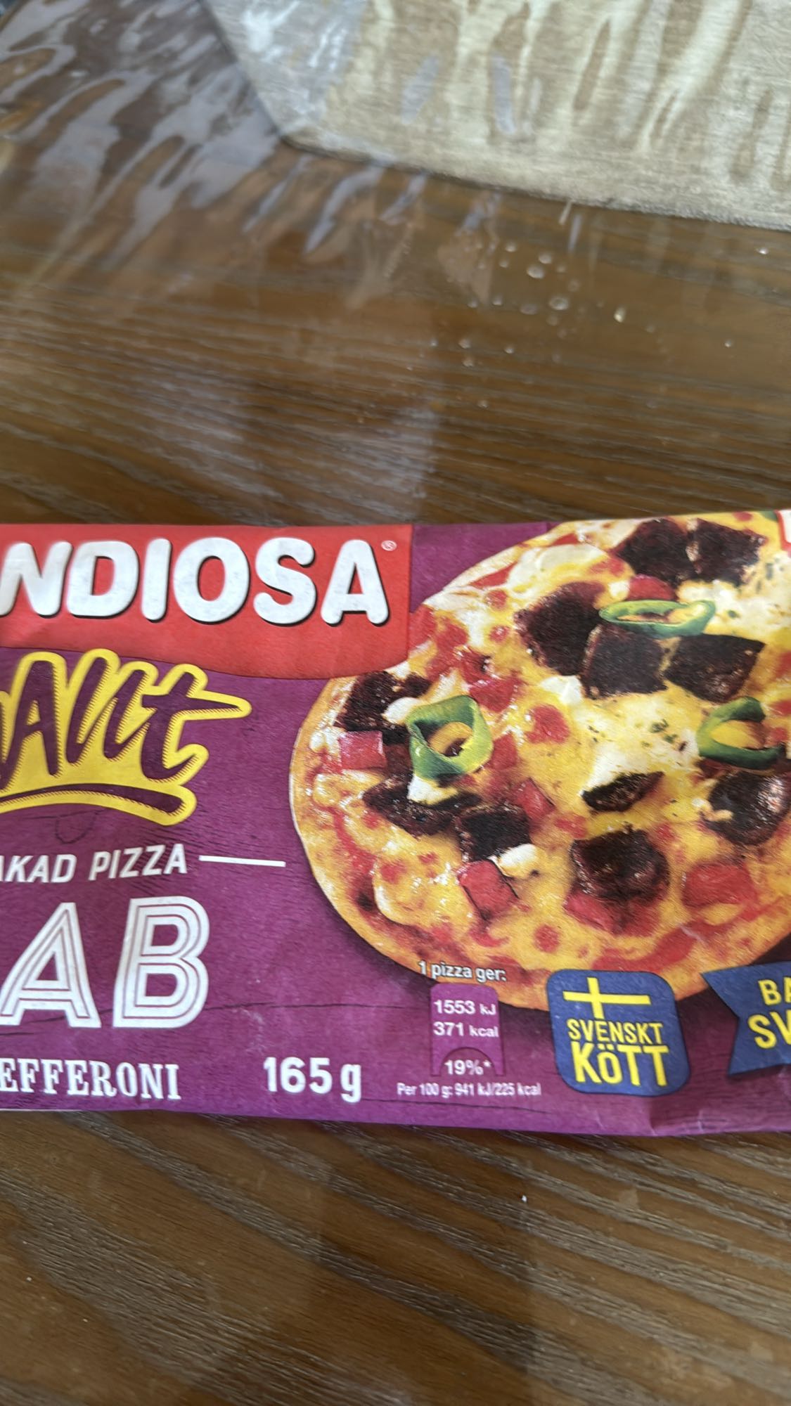 Kebabpizza Pefferoni