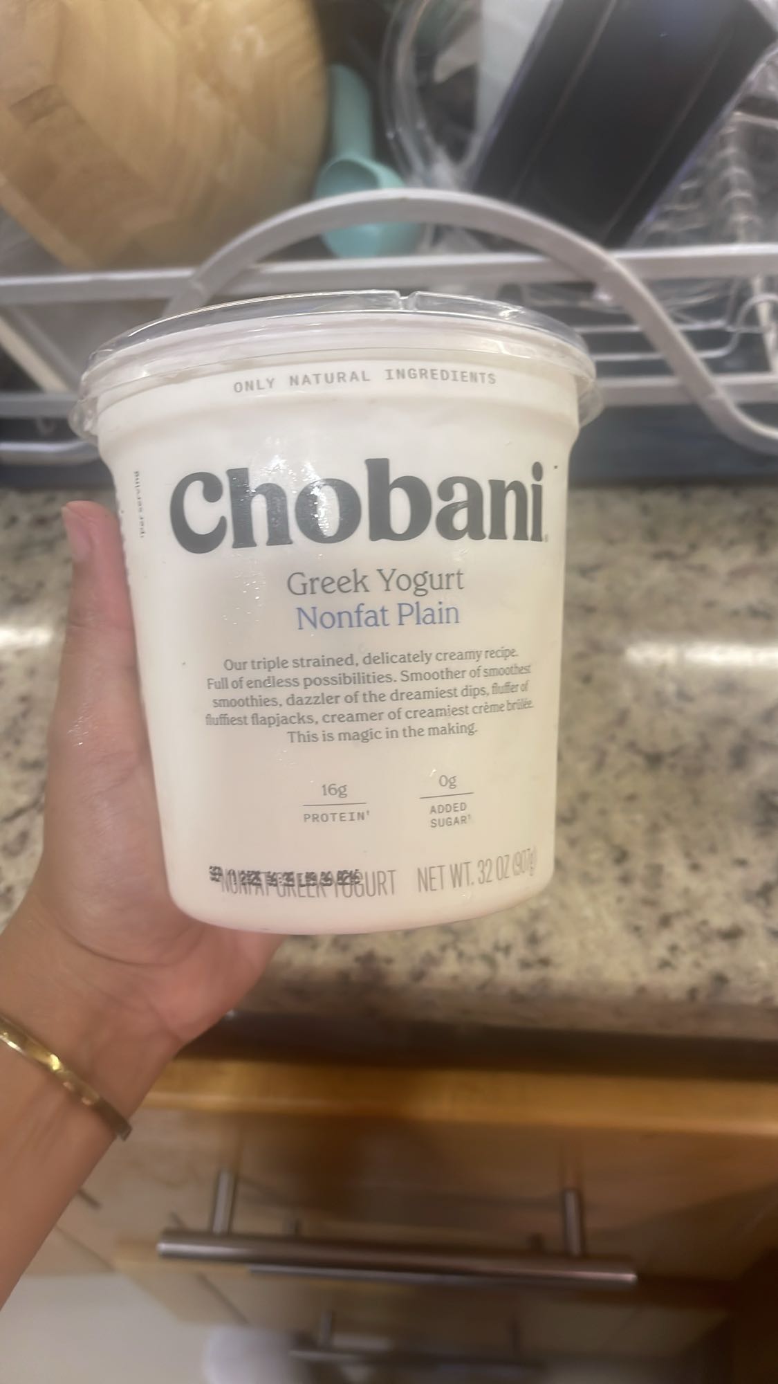 yogur griego natural