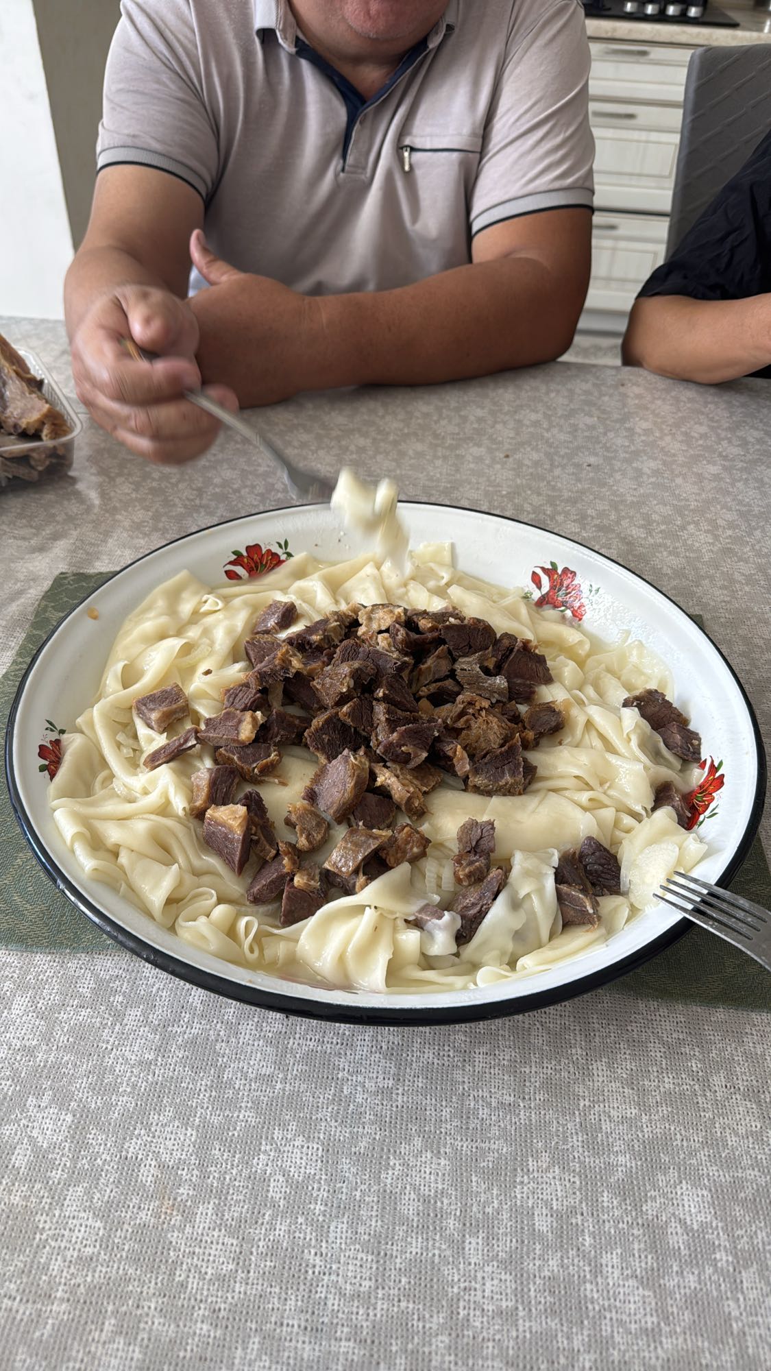 Бешбармак с говядиной