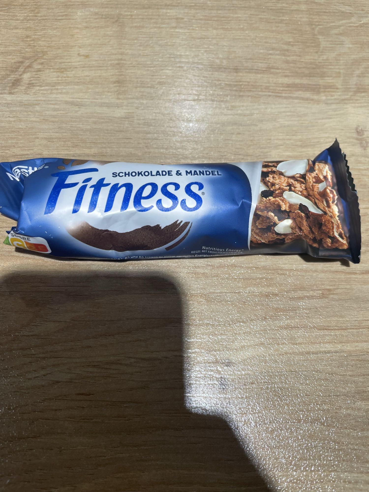 Fitness Schokolade Mandel Riegel