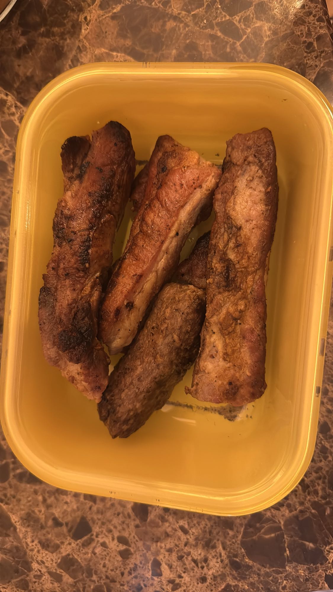 Coaste de porc la grătar