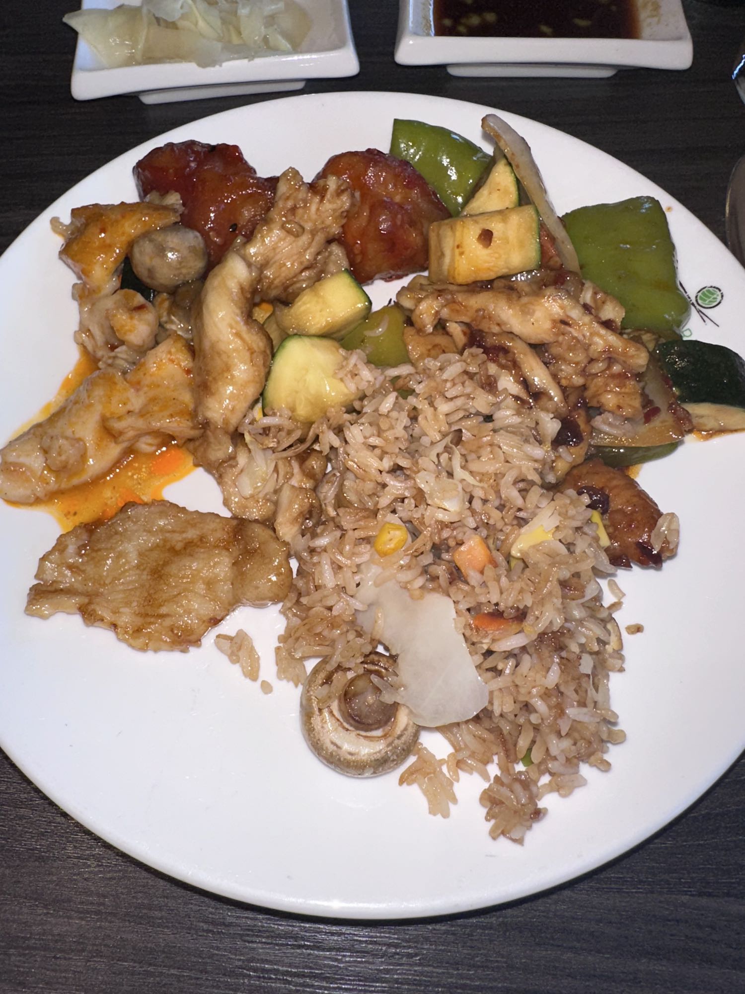 Chinees wokgerecht bord