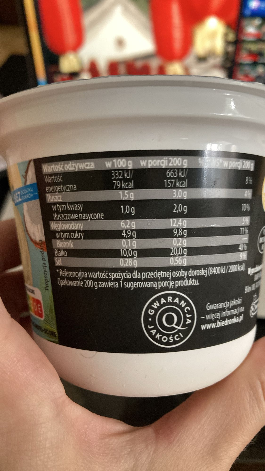 High Protein Yogurt