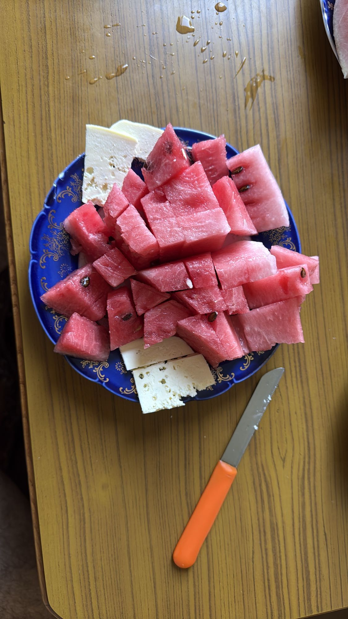 Watermelon and Cheese