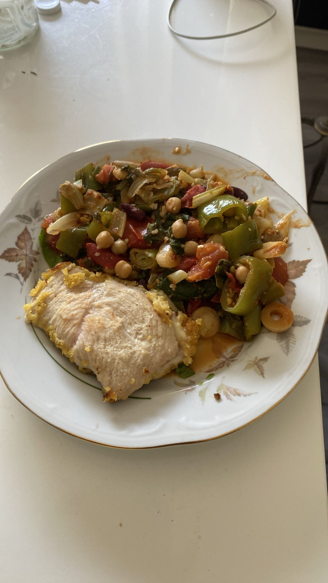 Kipfilet met groentemix