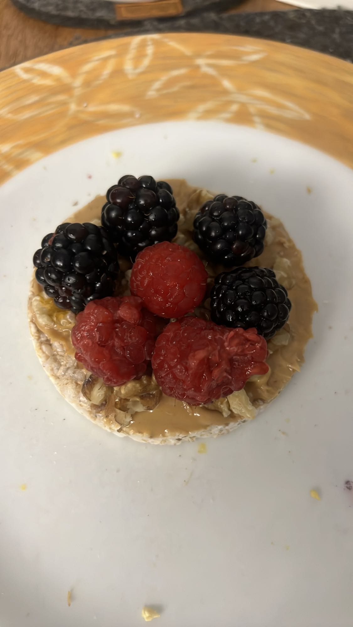 Rice Cake with Berries