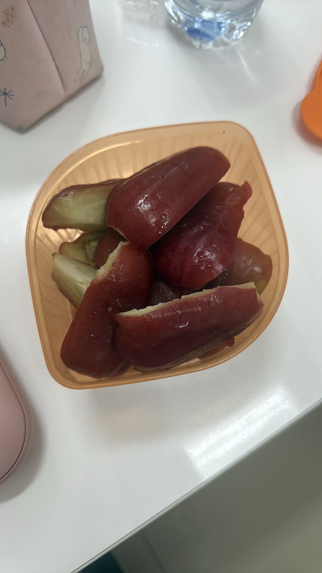 Rose apple slices