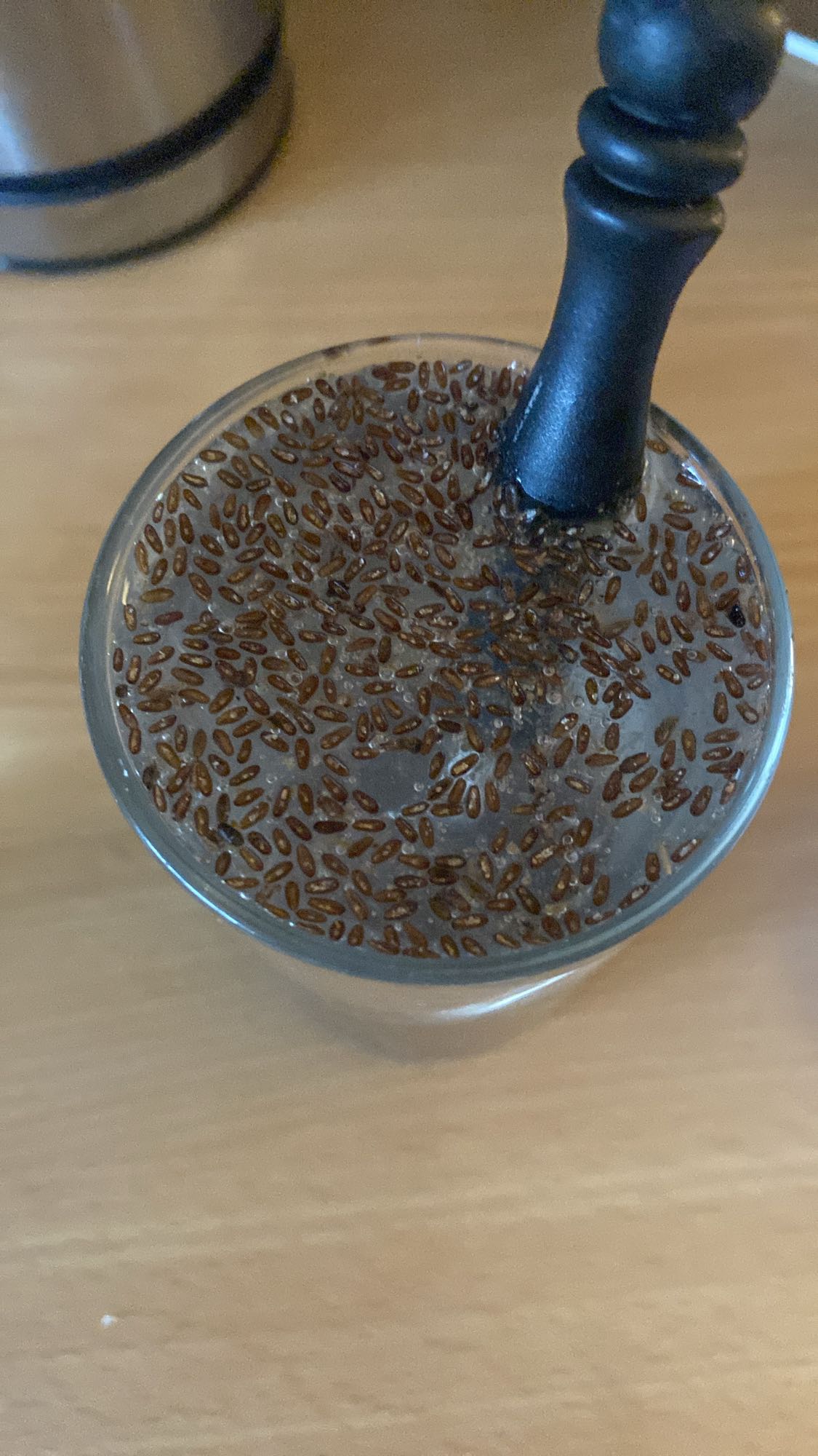 napój z siemieniem lnianym