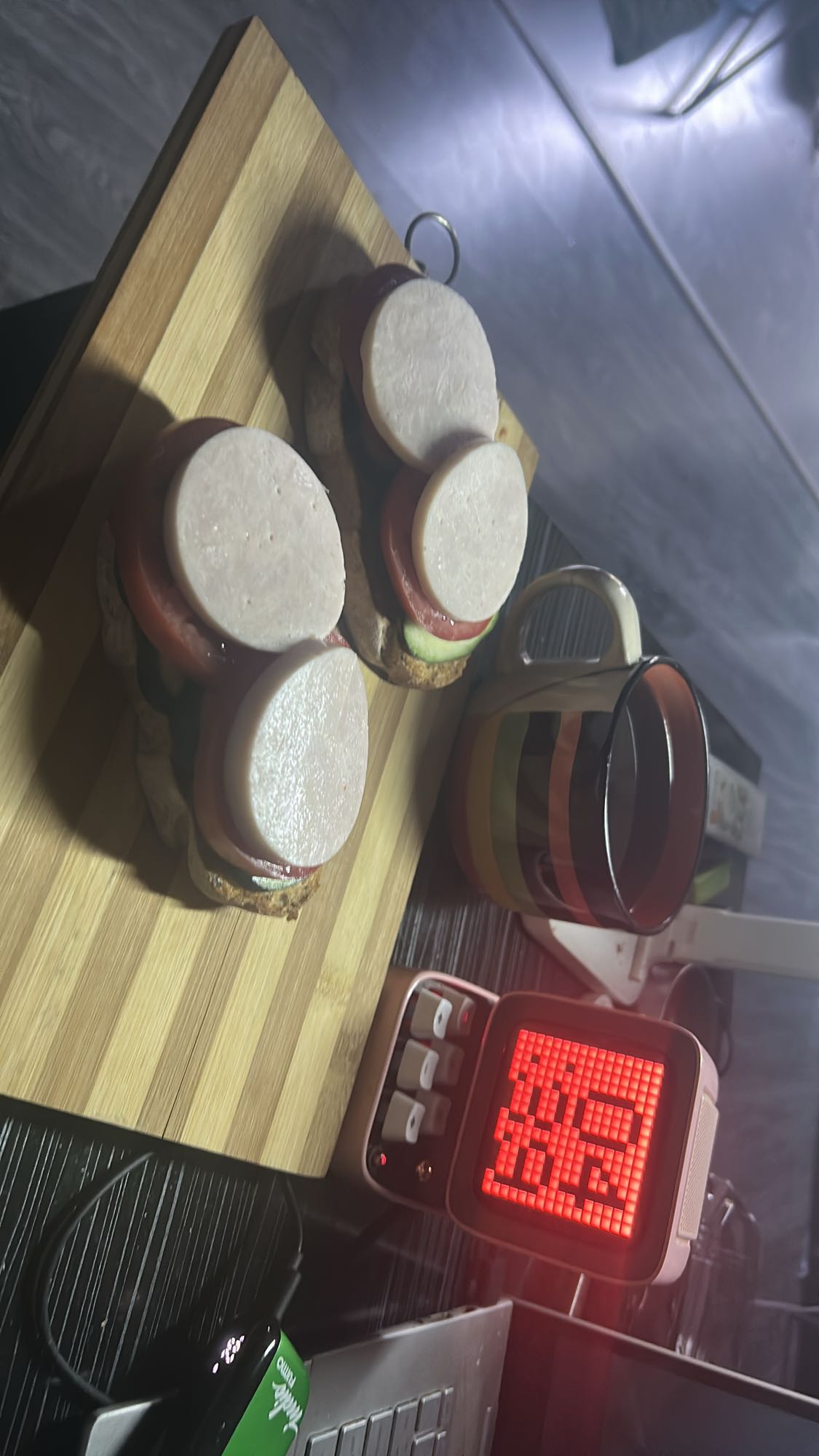 Open-faced turkey sandwiches