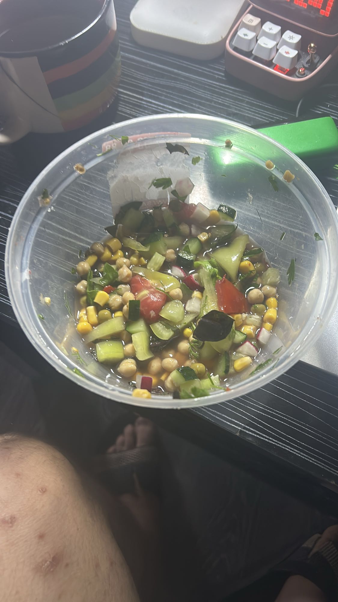 Chickpea Veggie Salad