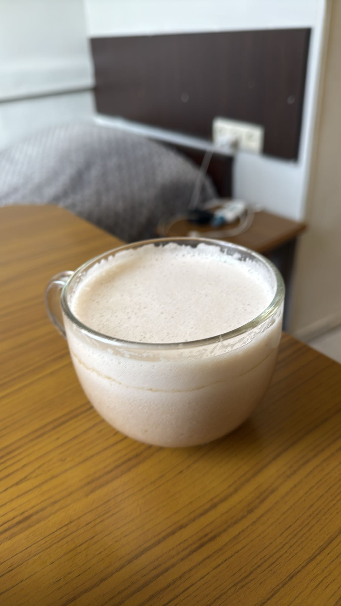Milk foam drink