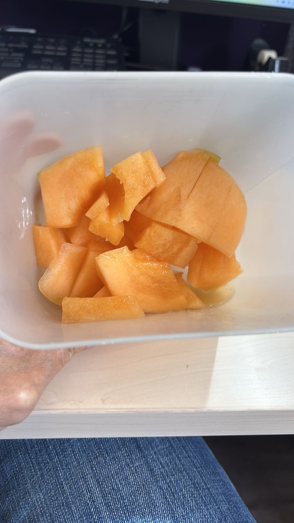 Morceaux de melon
