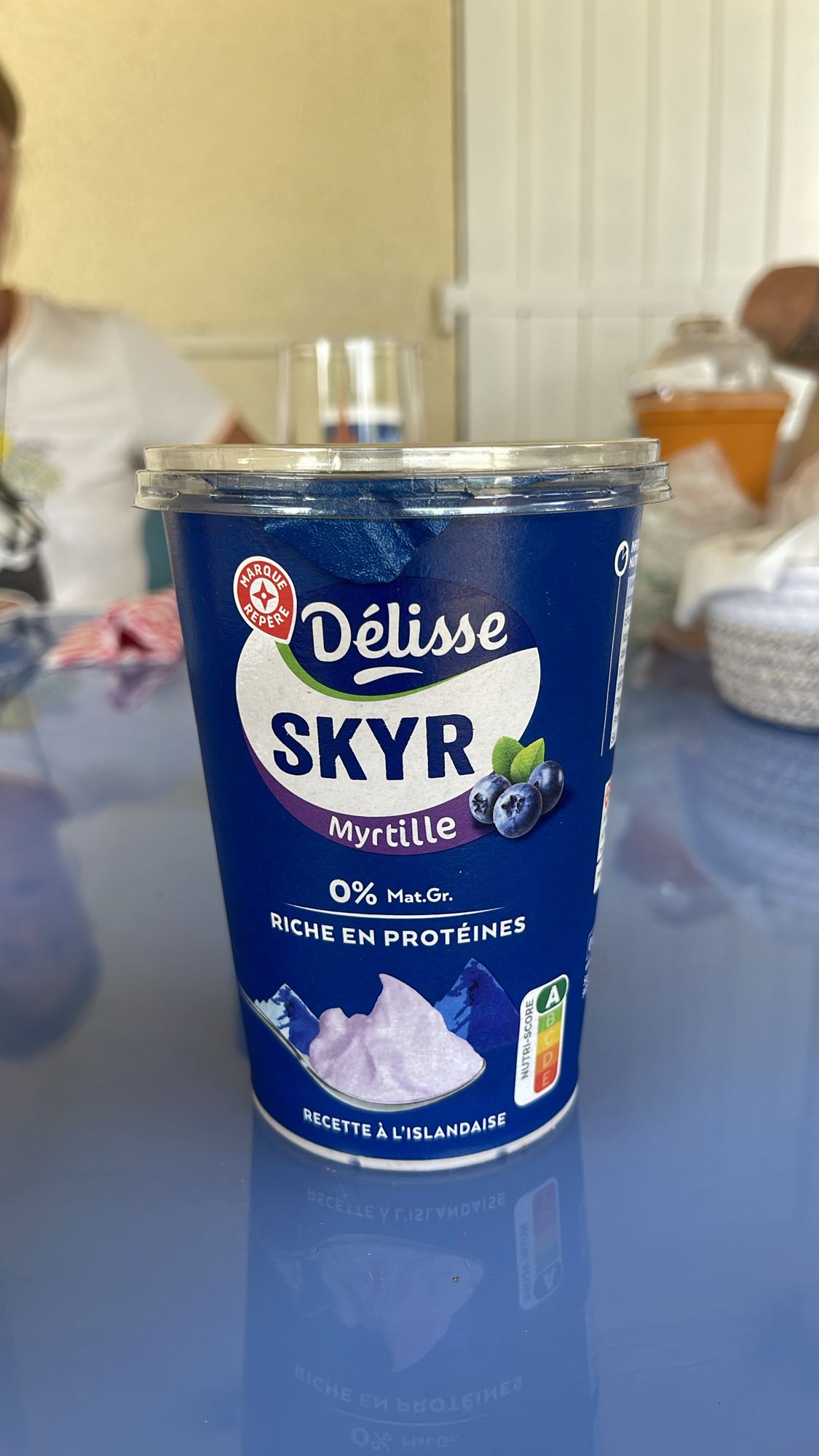 Skyr myrtille