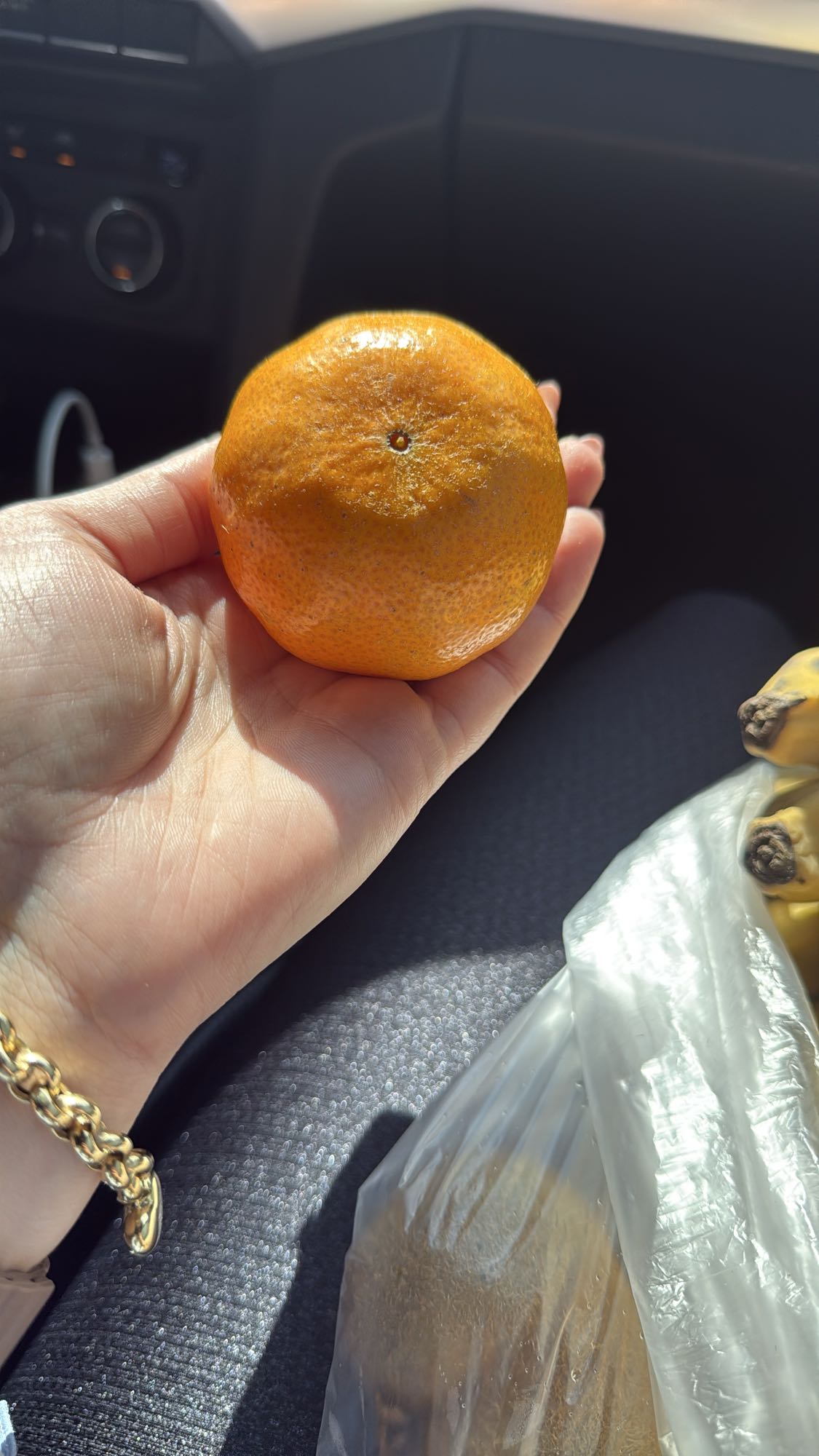 Lanche com tangerina