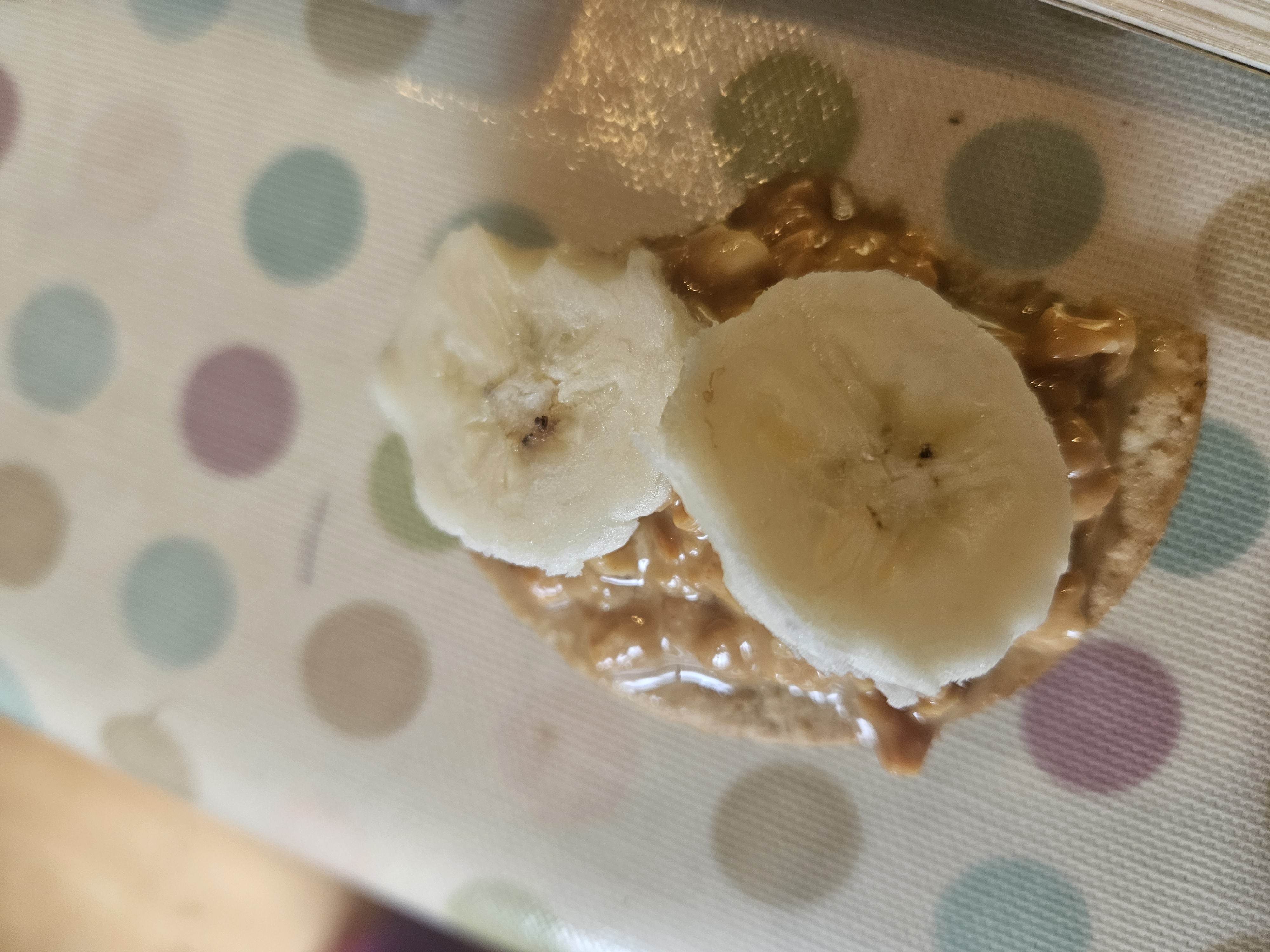 Banana PB Oat Cake