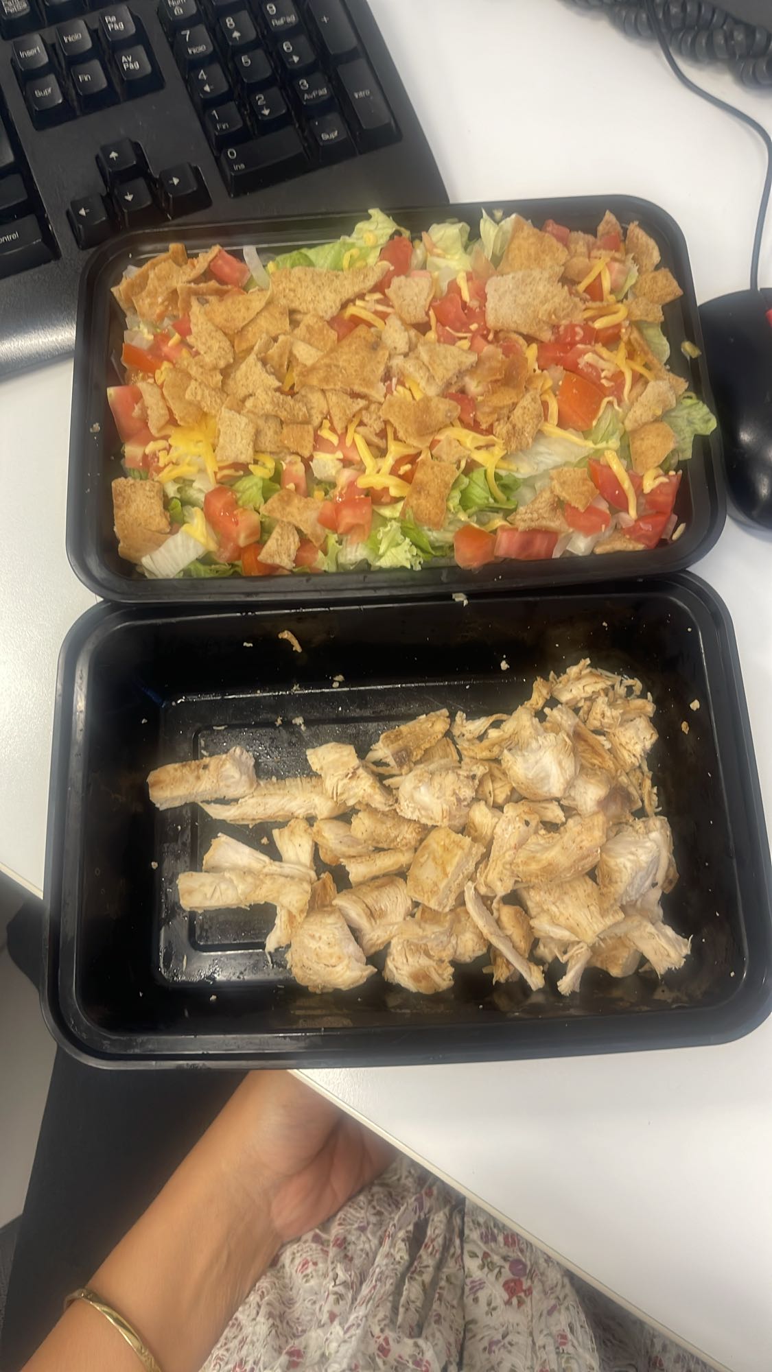 ensalada con pollo