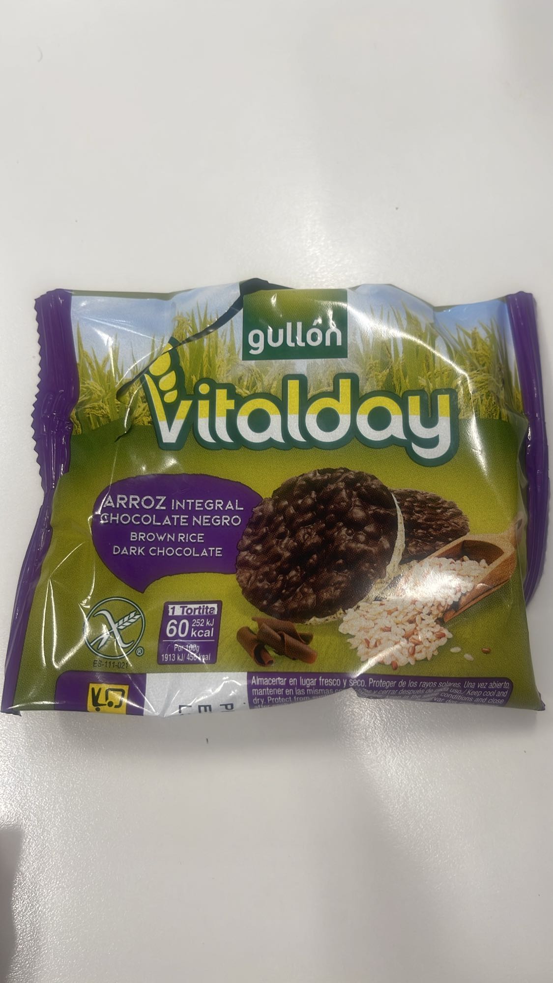 Tortita arroz chocolate