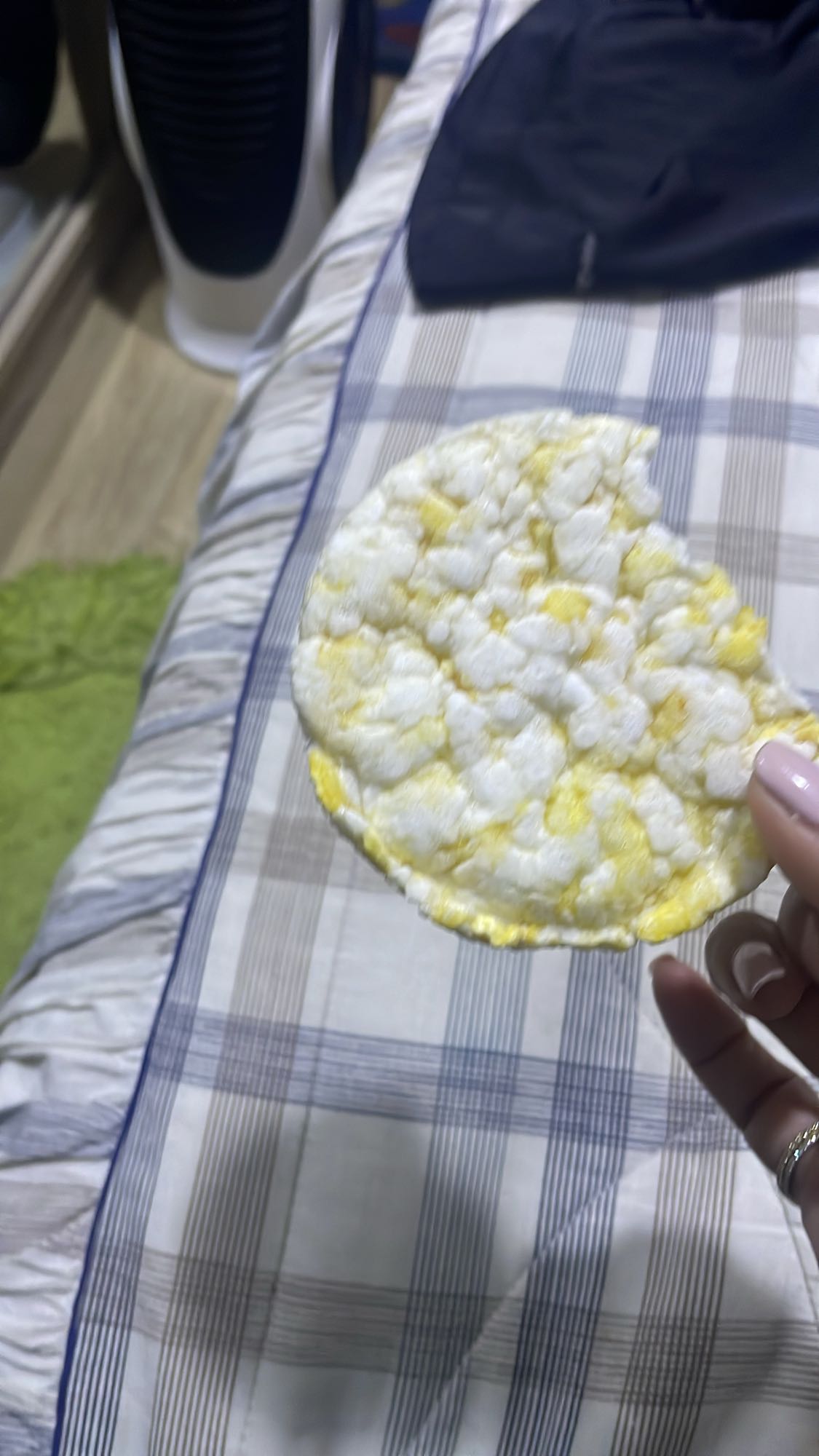 Corn rice cake