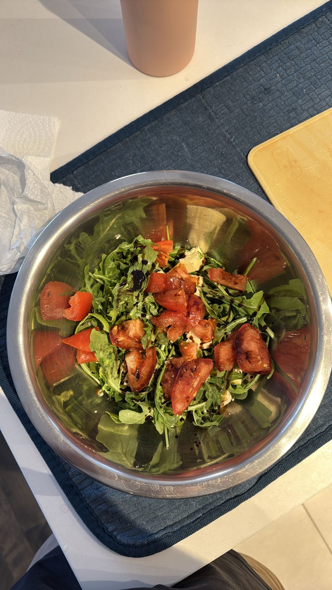 Salade roquette tomate