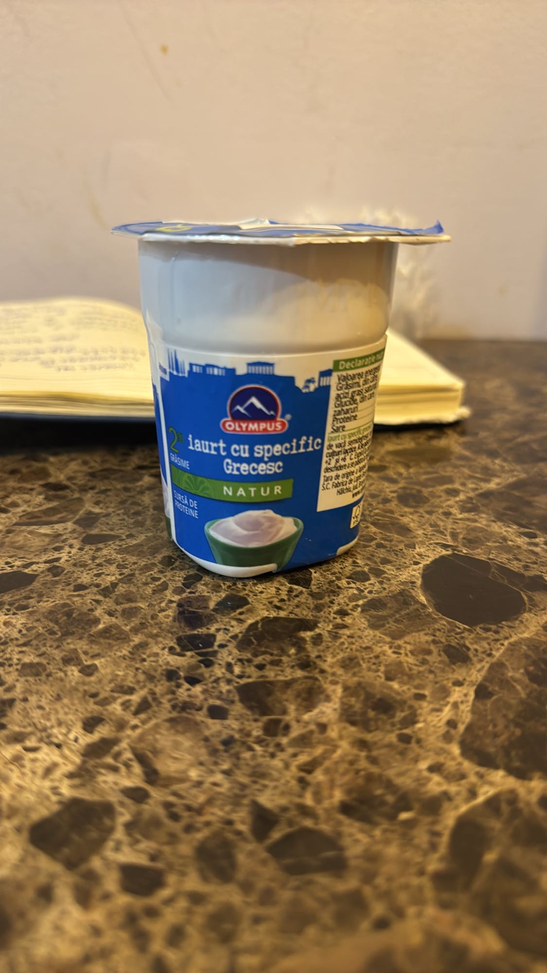 Iaurt grecesc natur