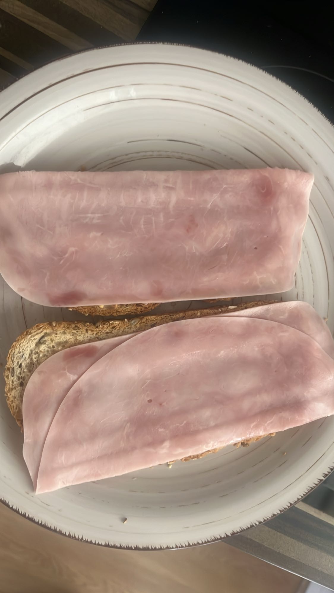 sándwich de jamón
