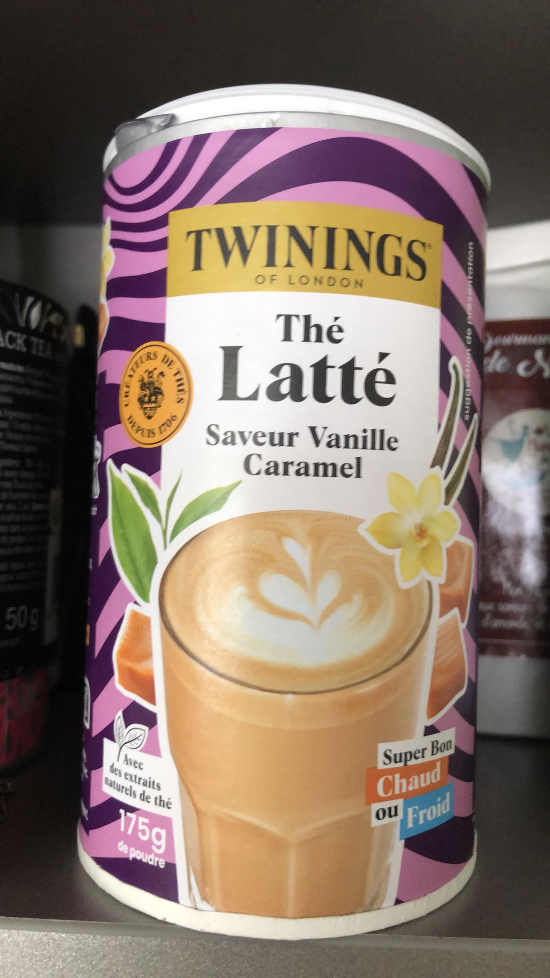 Thé Latté Vanille Caramel