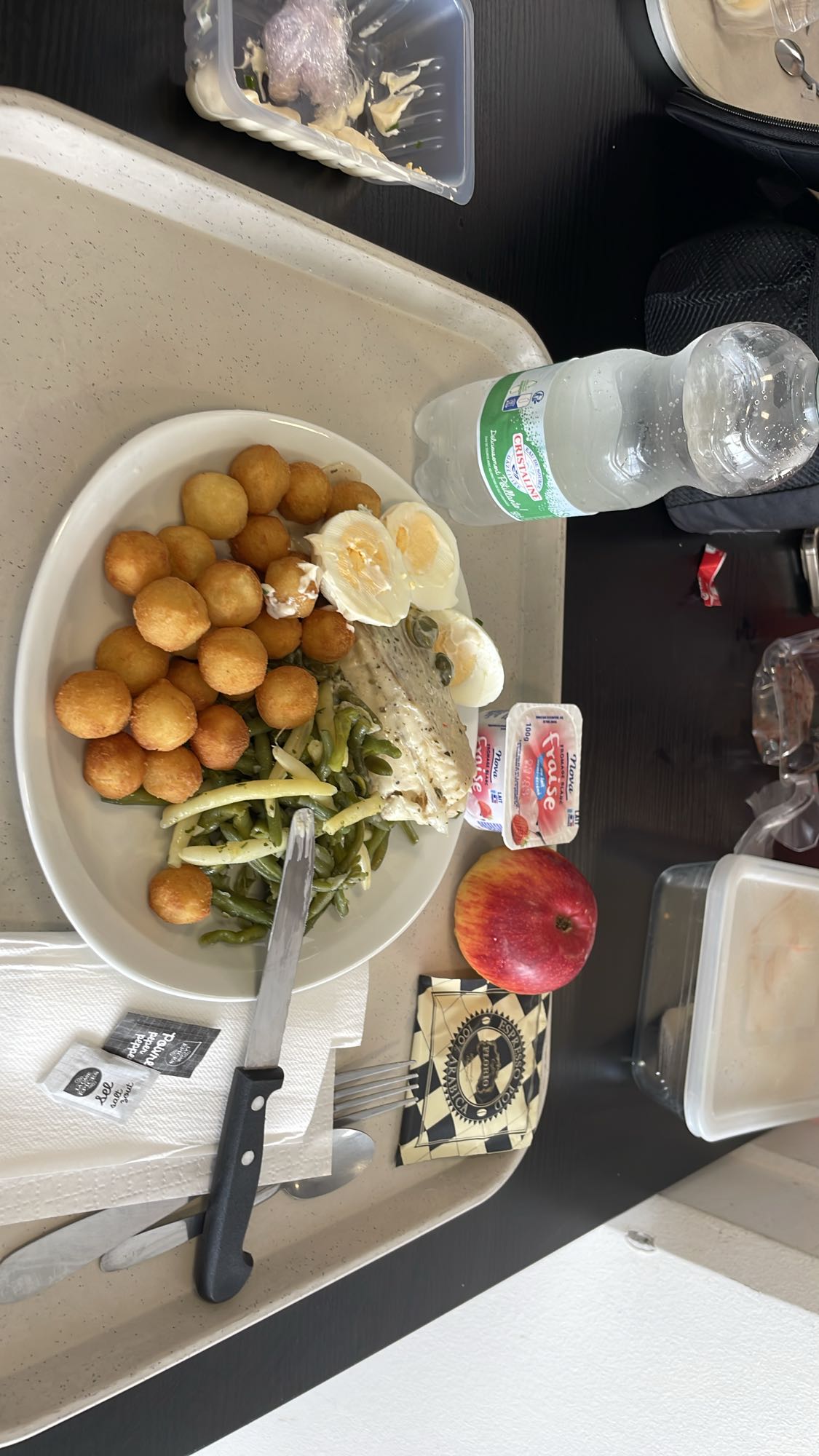 Fromage blanc fraise poisson rai