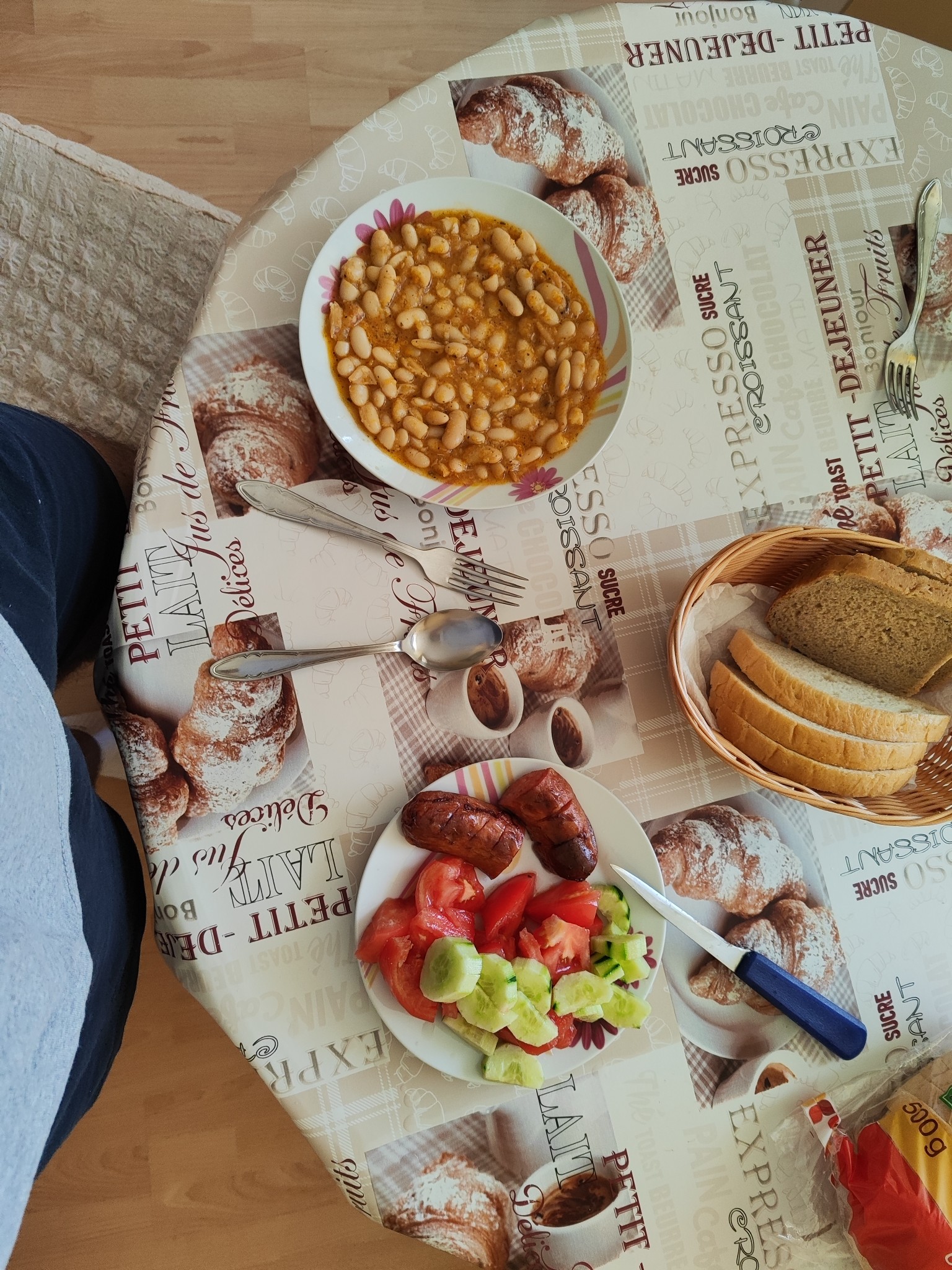 Beans, Sausage & Veggies