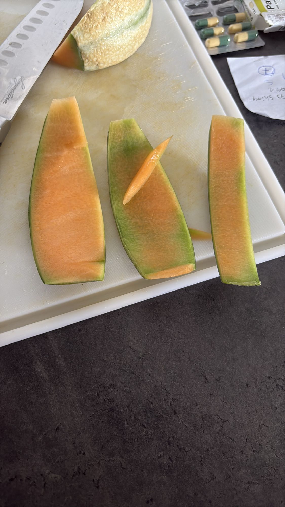 Tranches de melon